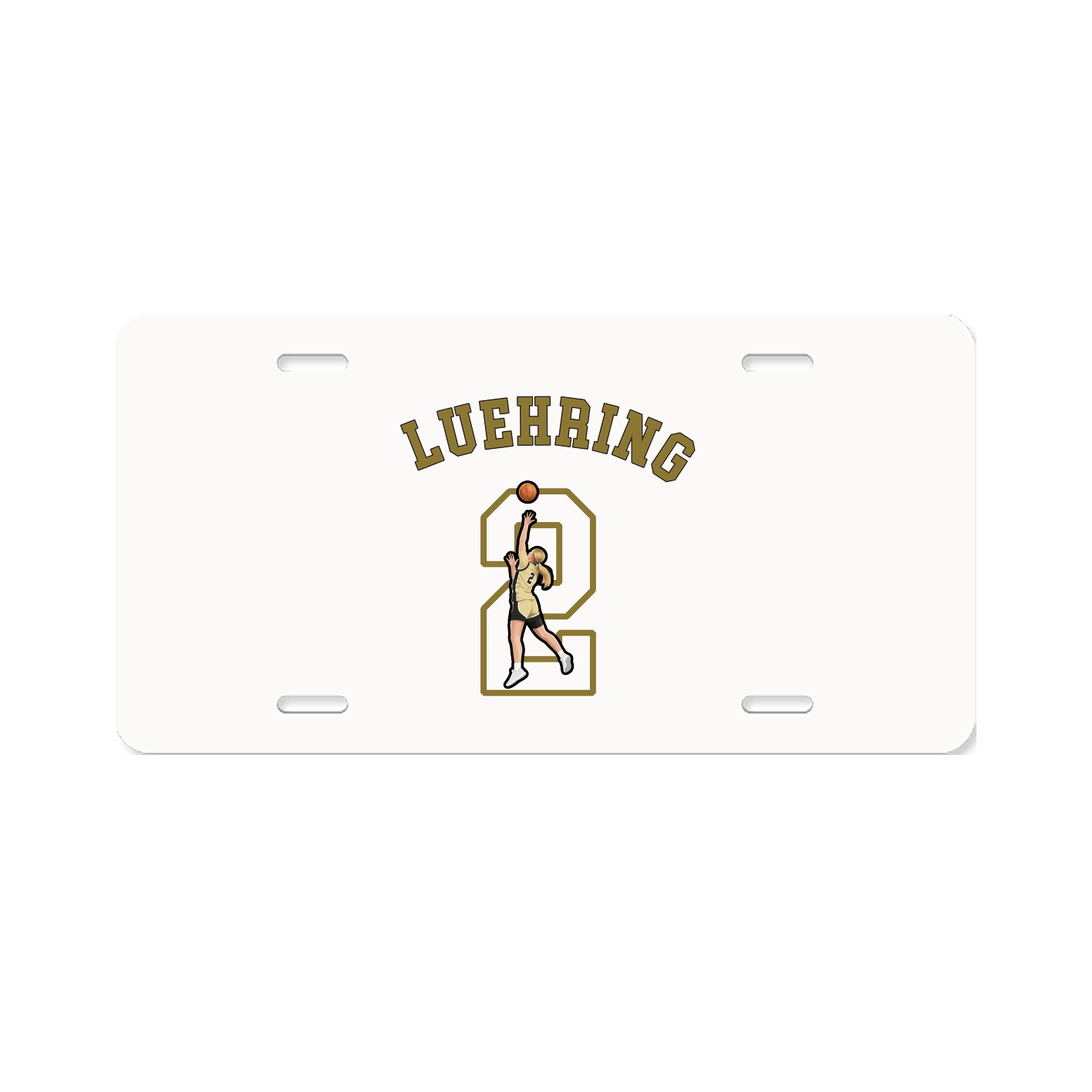 License Plate — Shirsey Arch in Classic