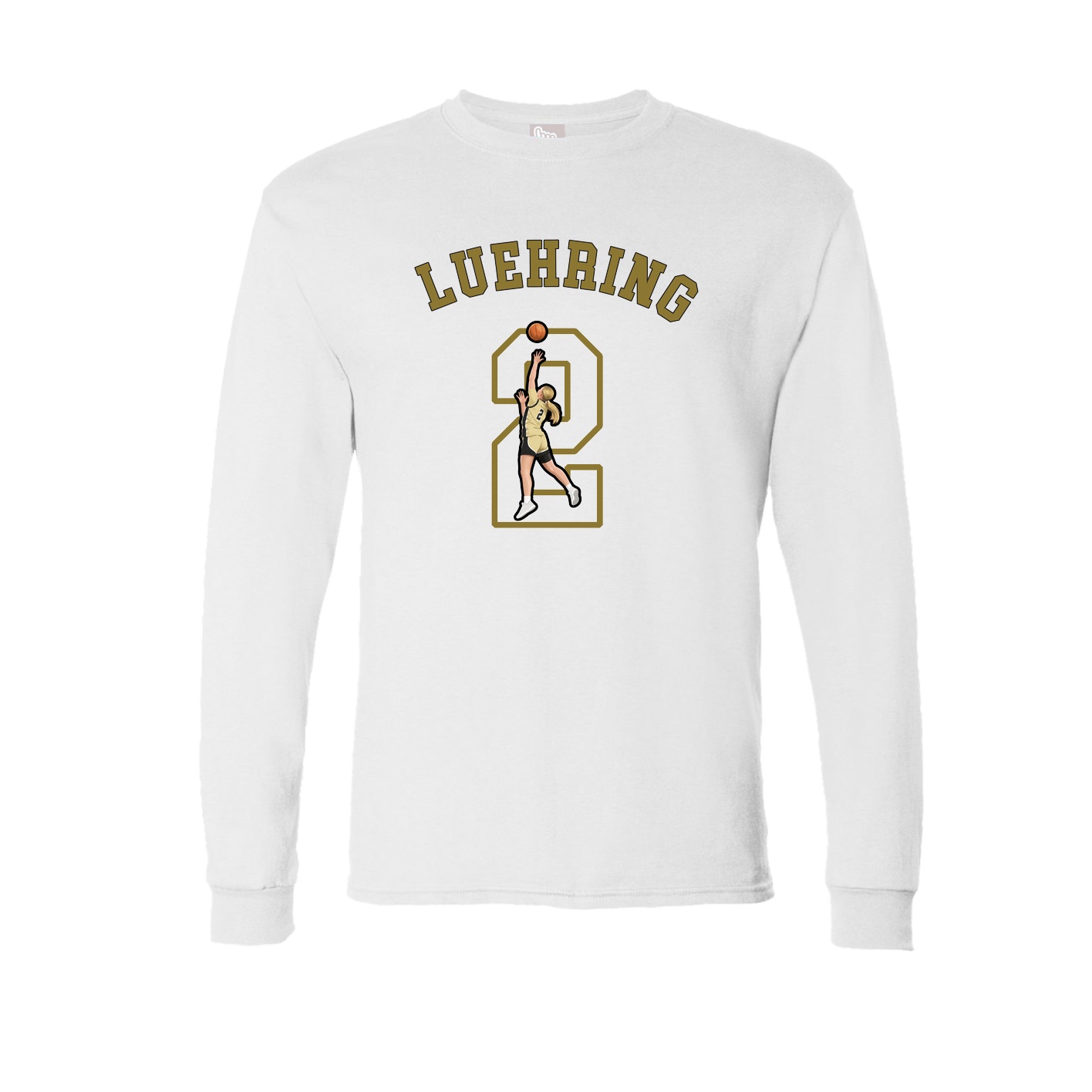 Long Sleeve Tee — Shirsey Arch in White