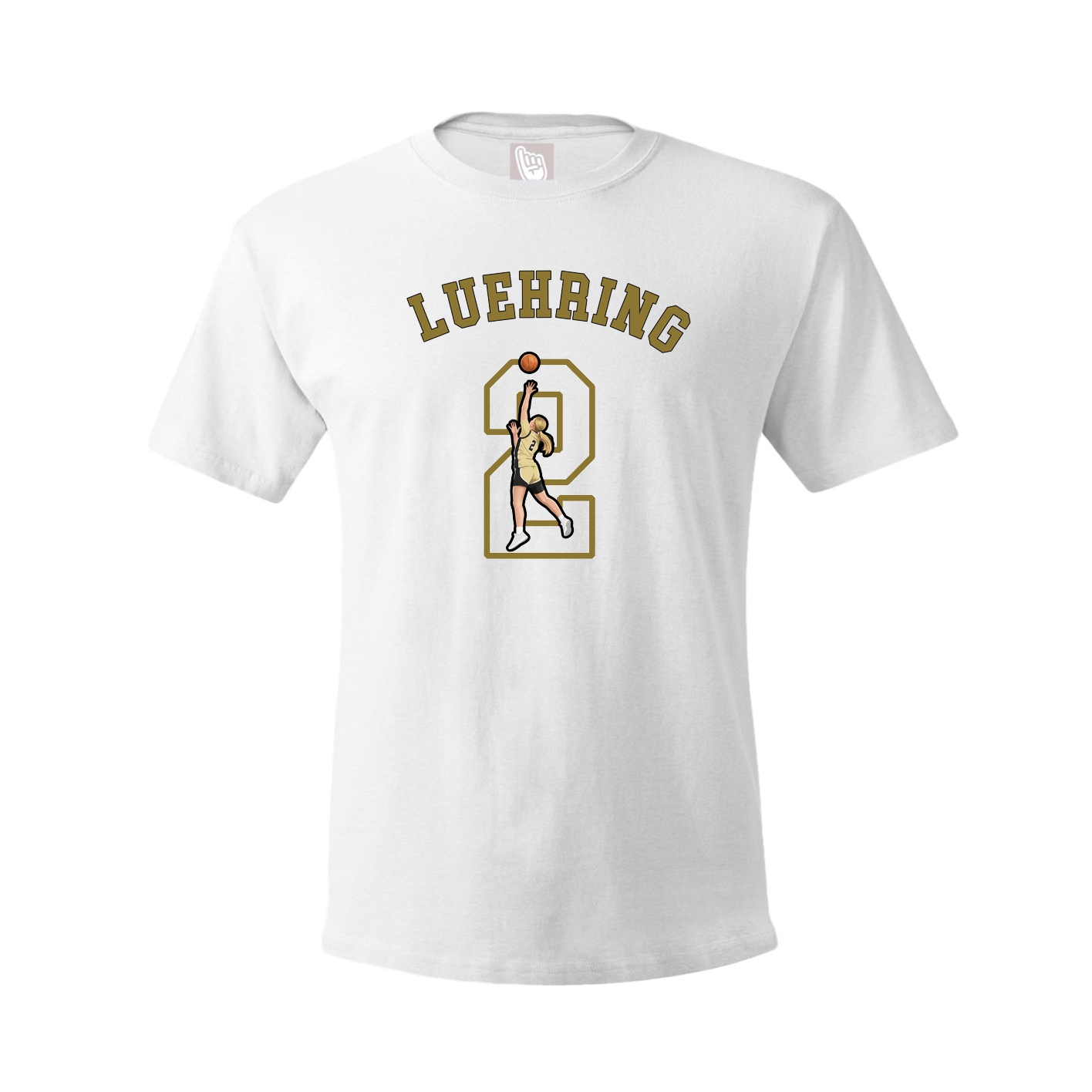 Youth Tee — Shirsey Arch in White
