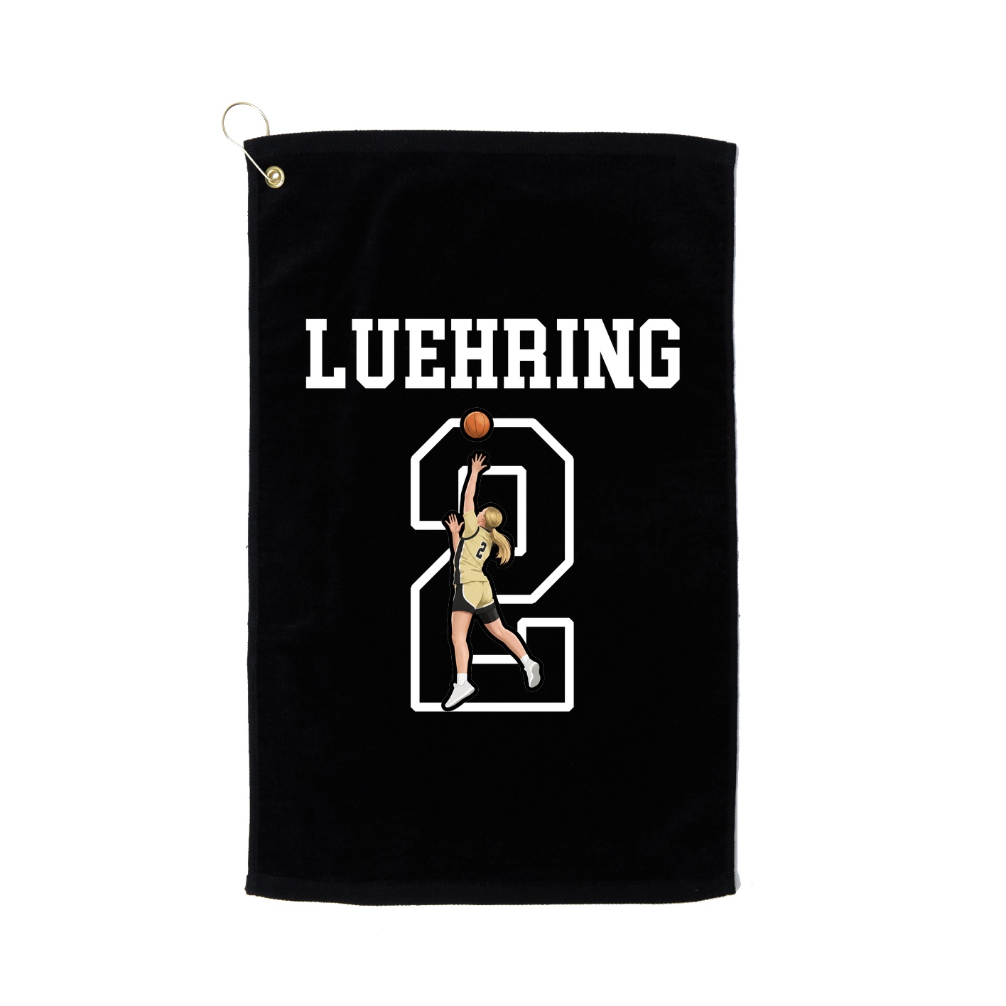 Golf Towel — Shirsey in Black