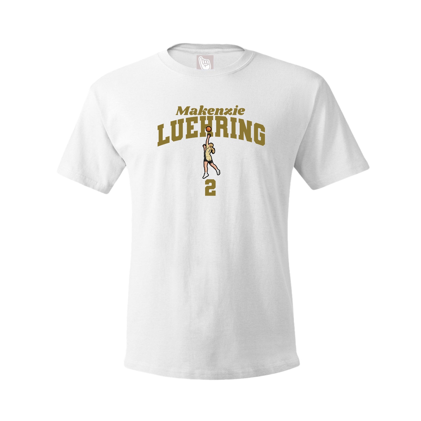 Tee — Signature Arch in White