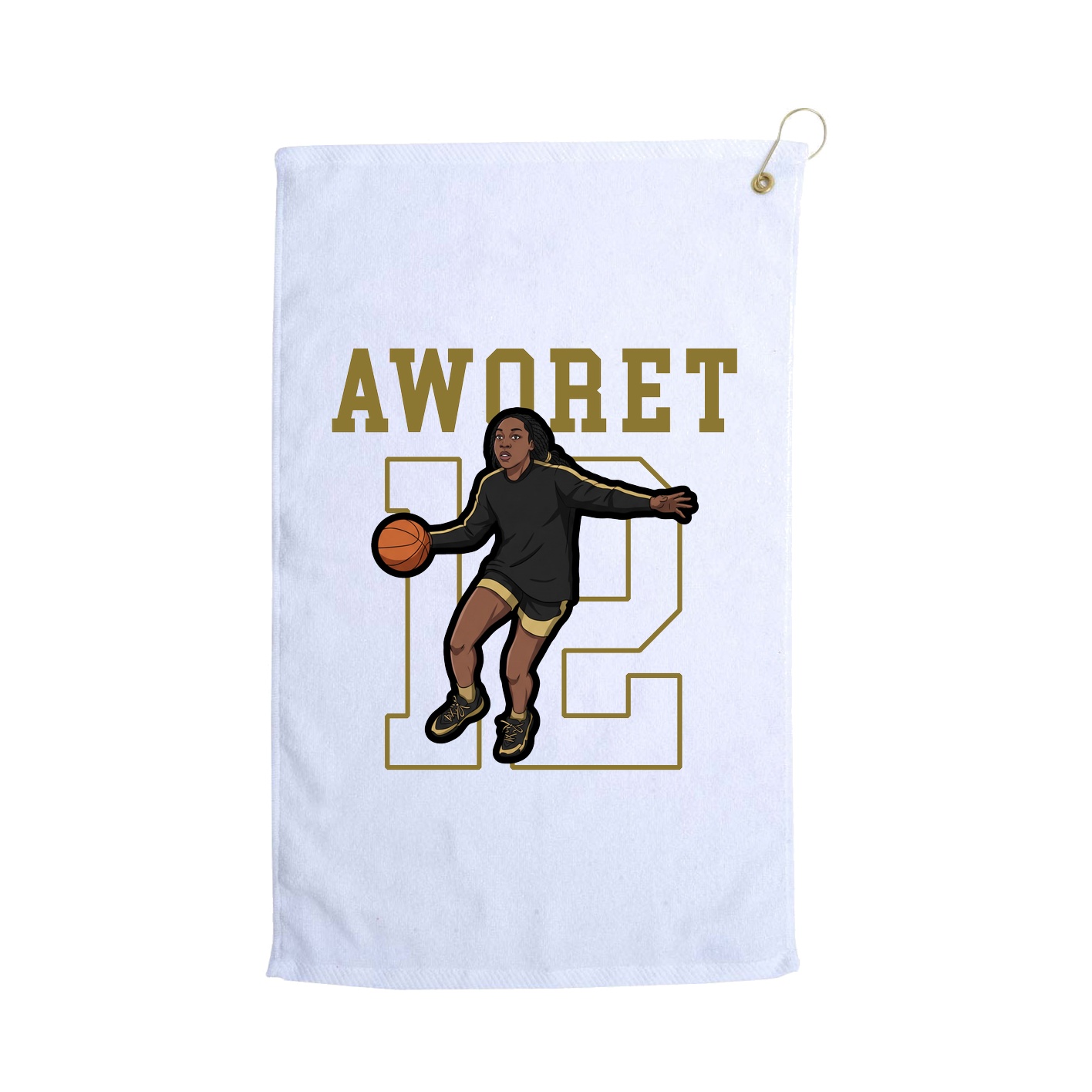 Golf Towel — Shirsey in White