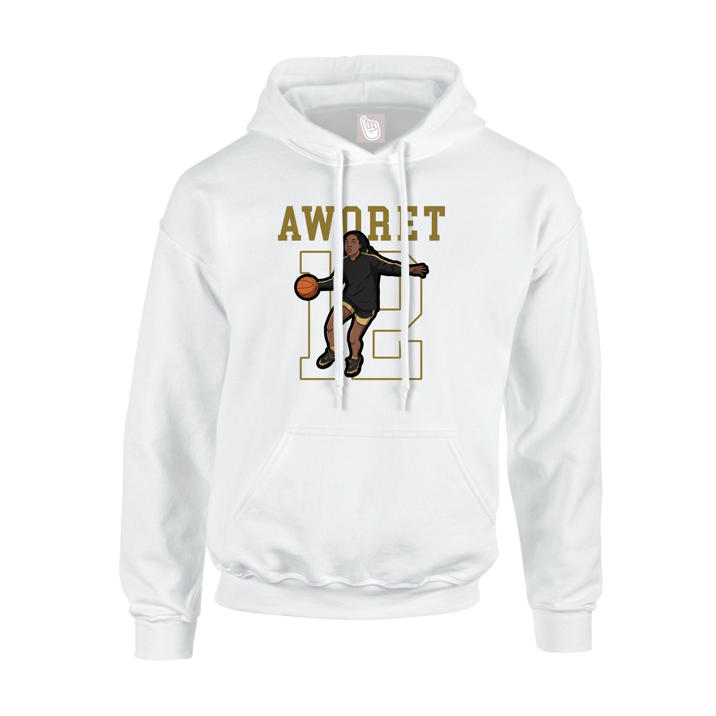 Youth Hoodie — Shirsey in White