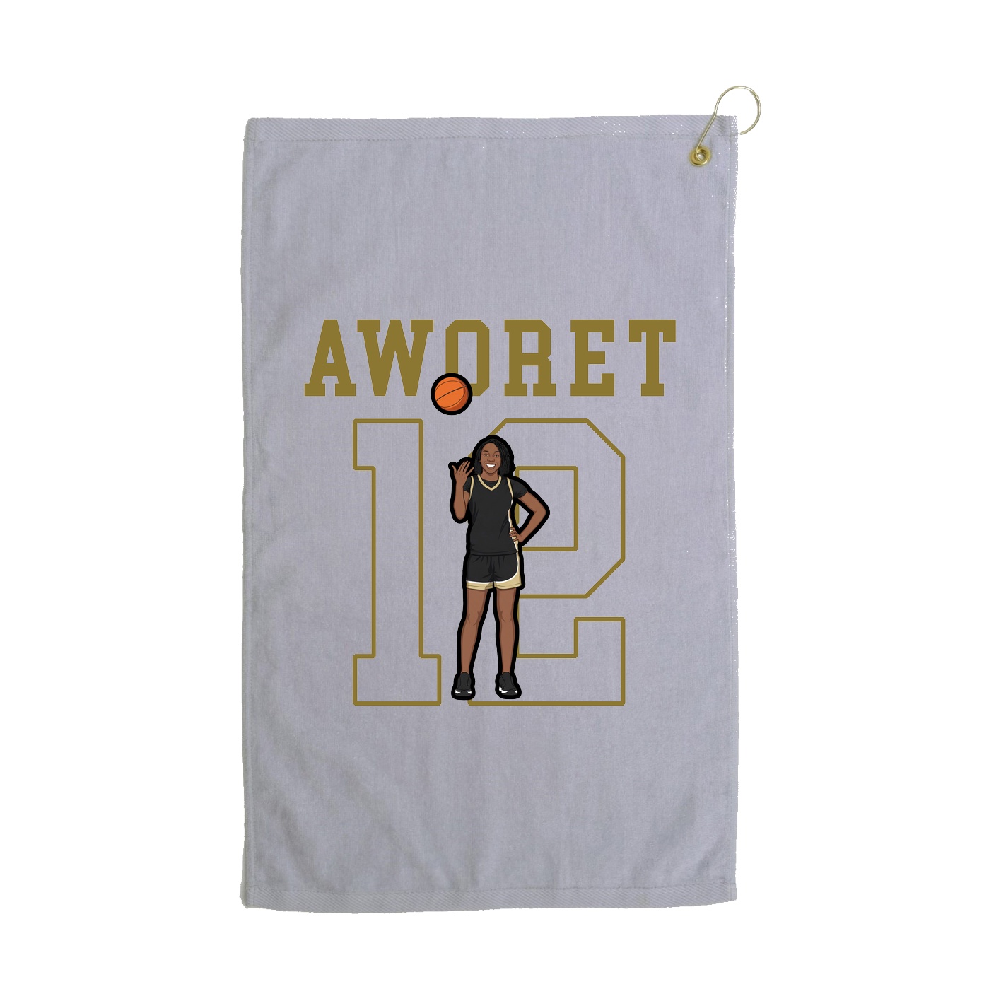 Golf Towel — Shirsey in Grey