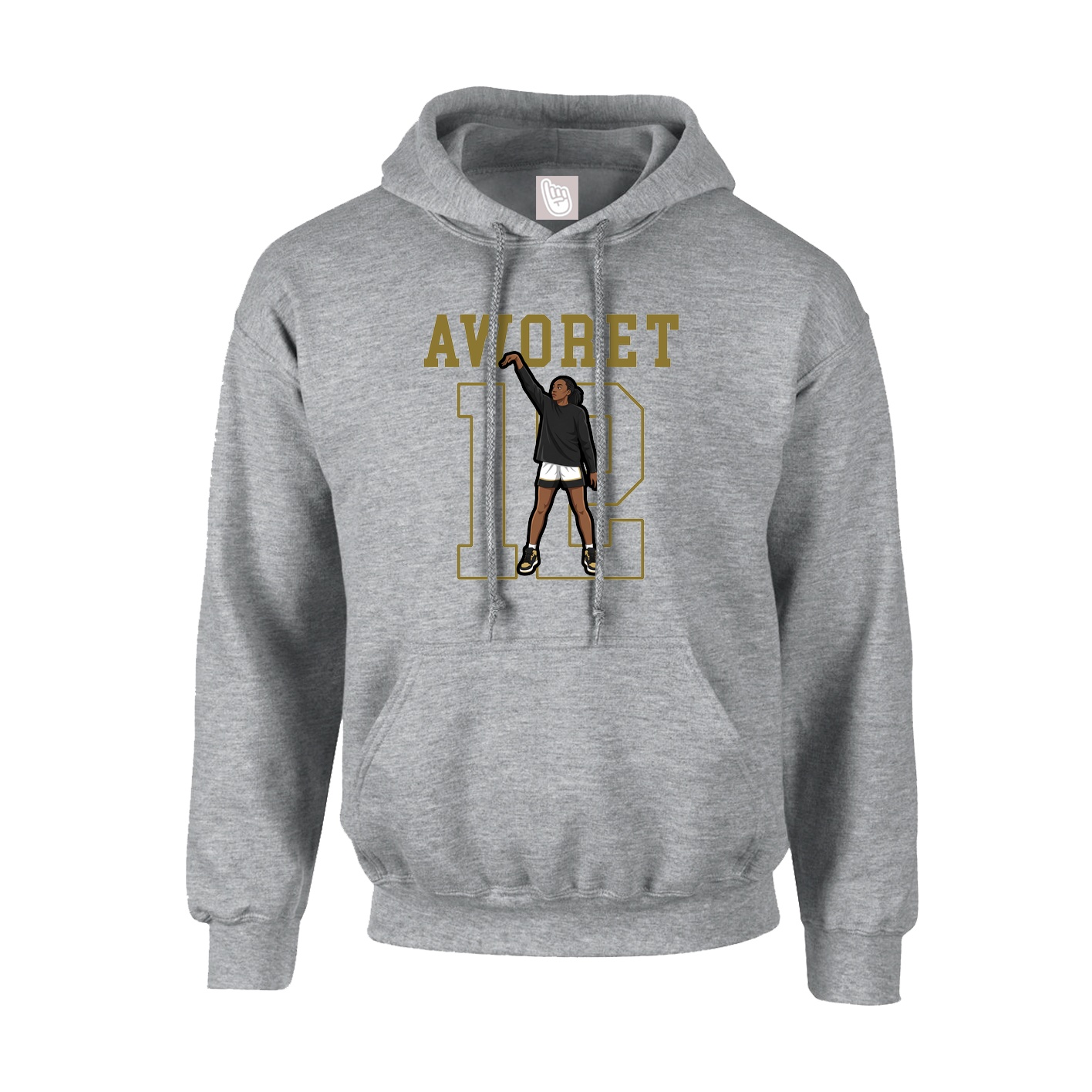 Hoodie — Shirsey in Grey