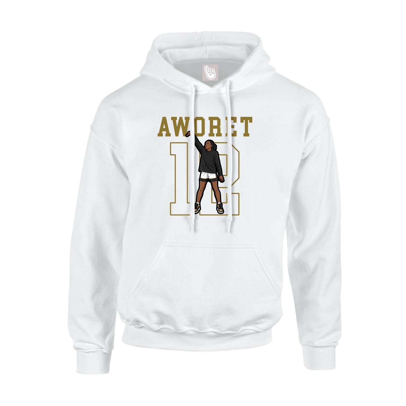 Youth Hoodie — Shirsey in White