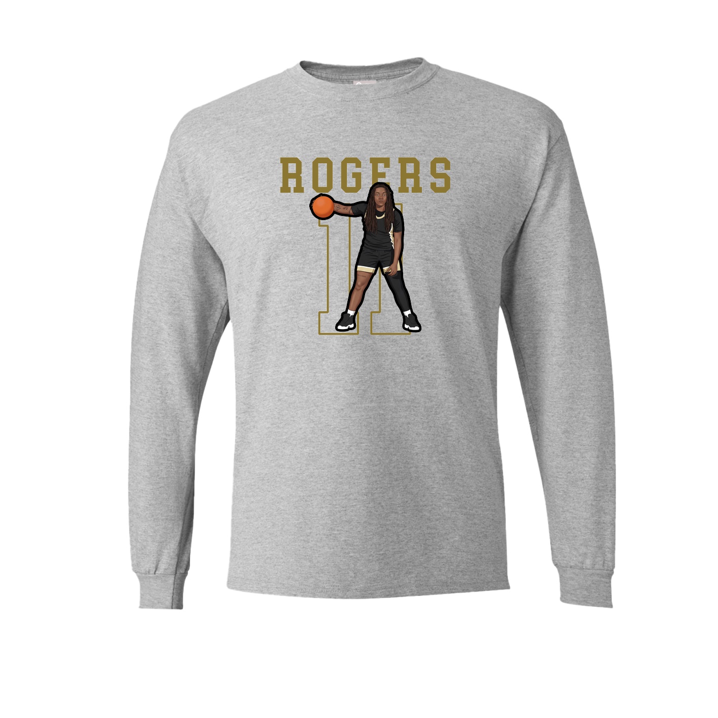Long Sleeve Tee — Shirsey in Grey