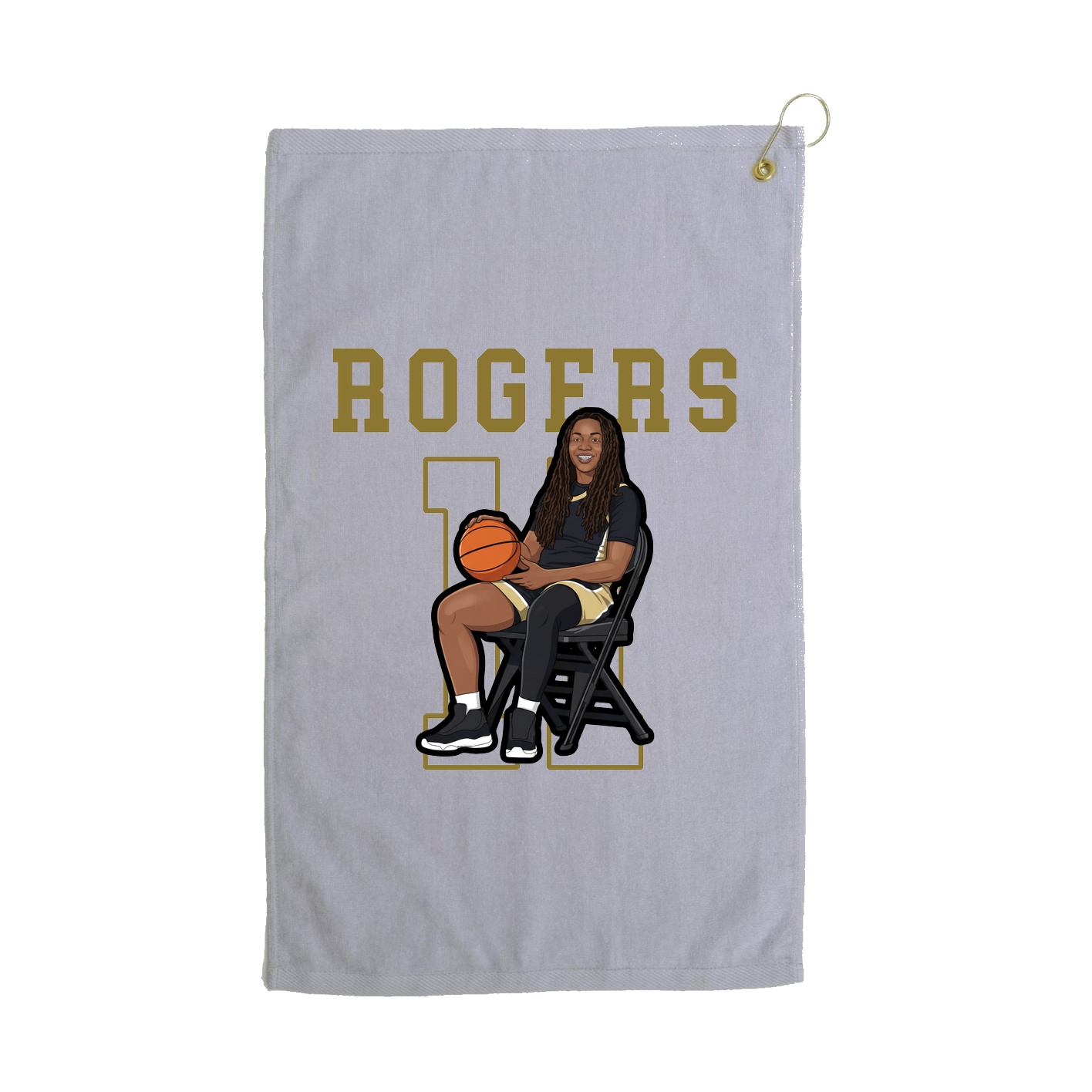 Terry Velour Golf Towel