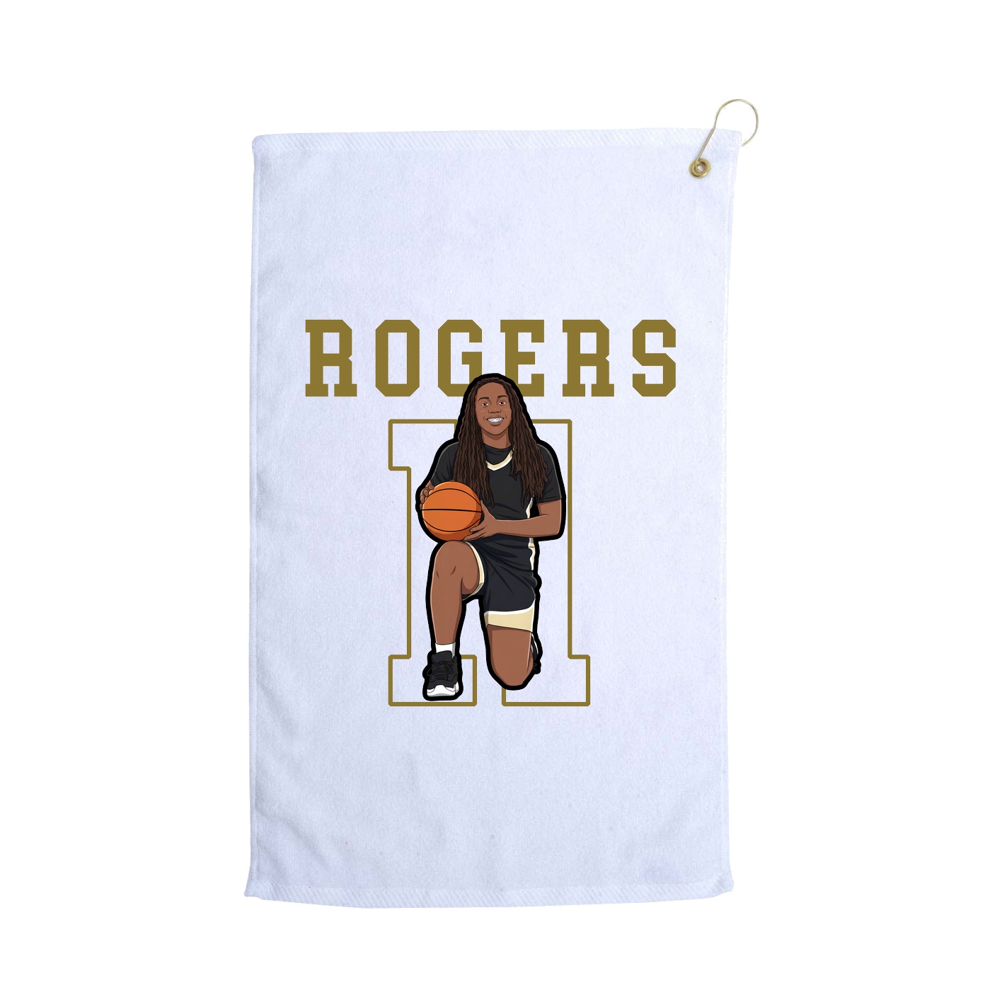 Golf Towel — Shirsey in White