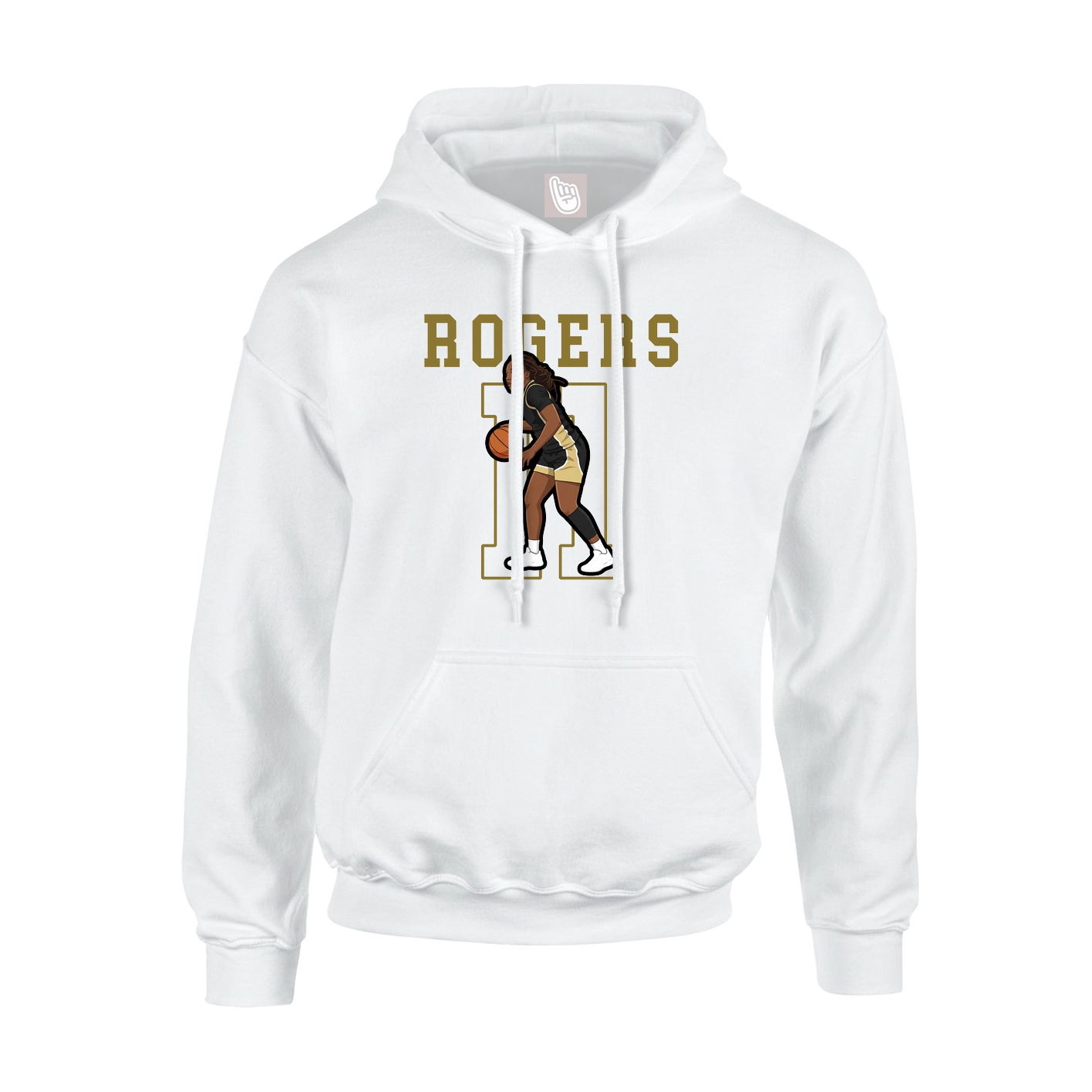 Youth Hoodie — Shirsey in White