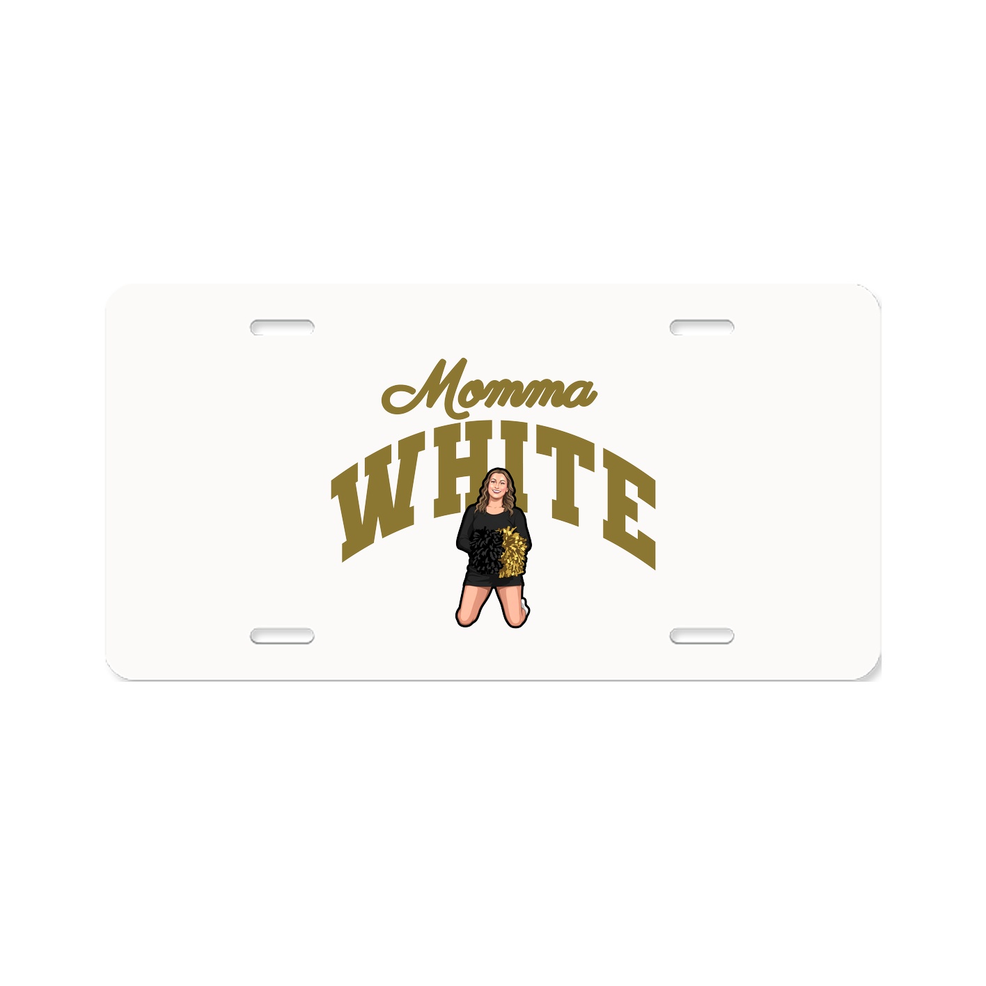 License Plate — Mothers Day Arch in Classic