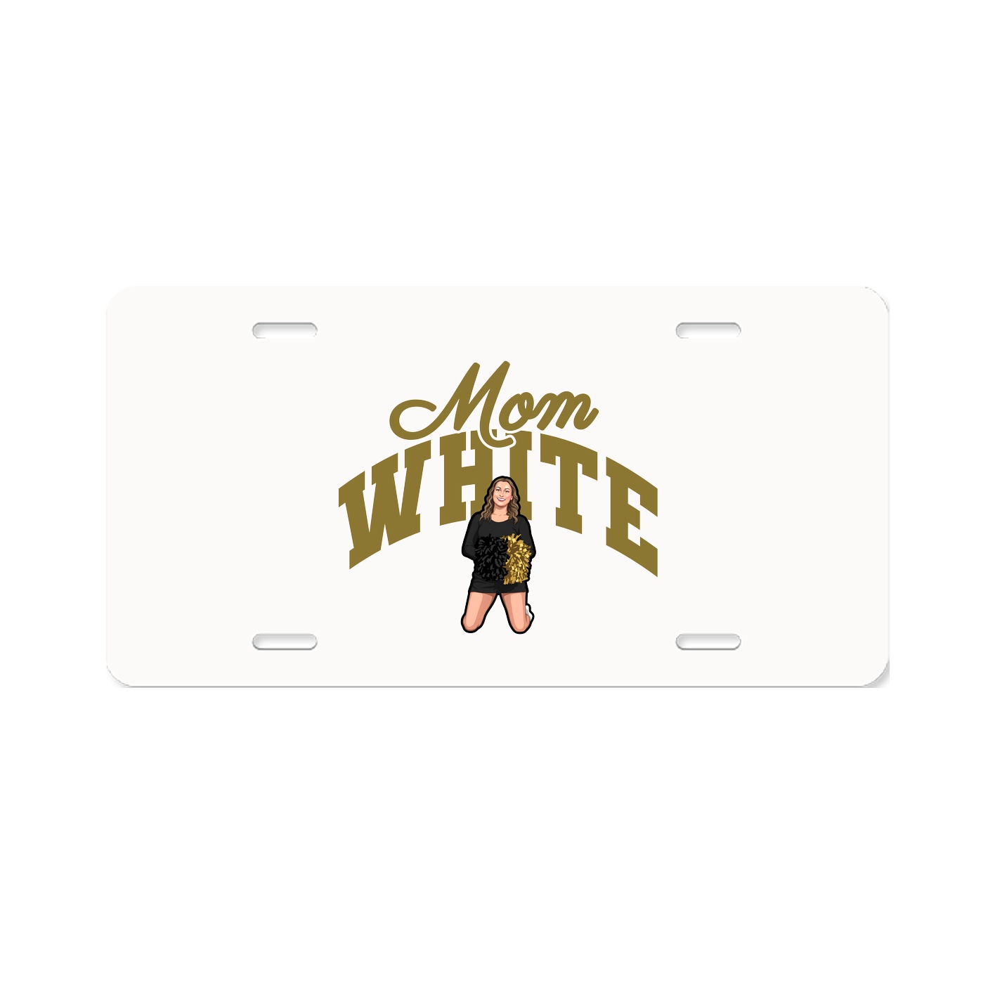 License Plate — Mothers Day Arch in Classic