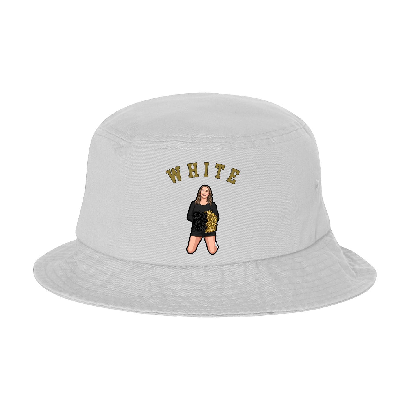 Bucket Cap — Shirsey Arch in White