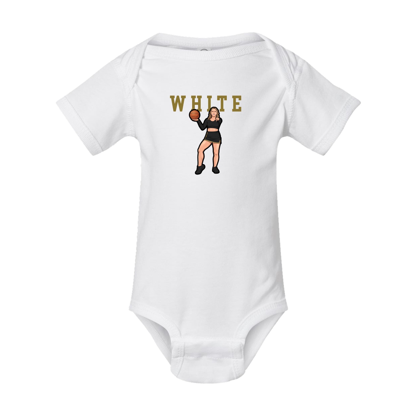 Baby Onesie — Shirsey in White