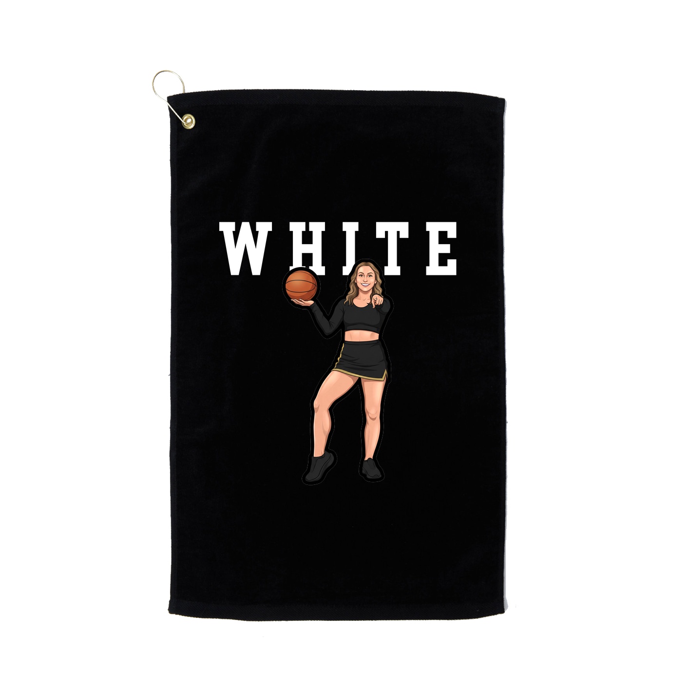 Golf Towel — Shirsey in Black