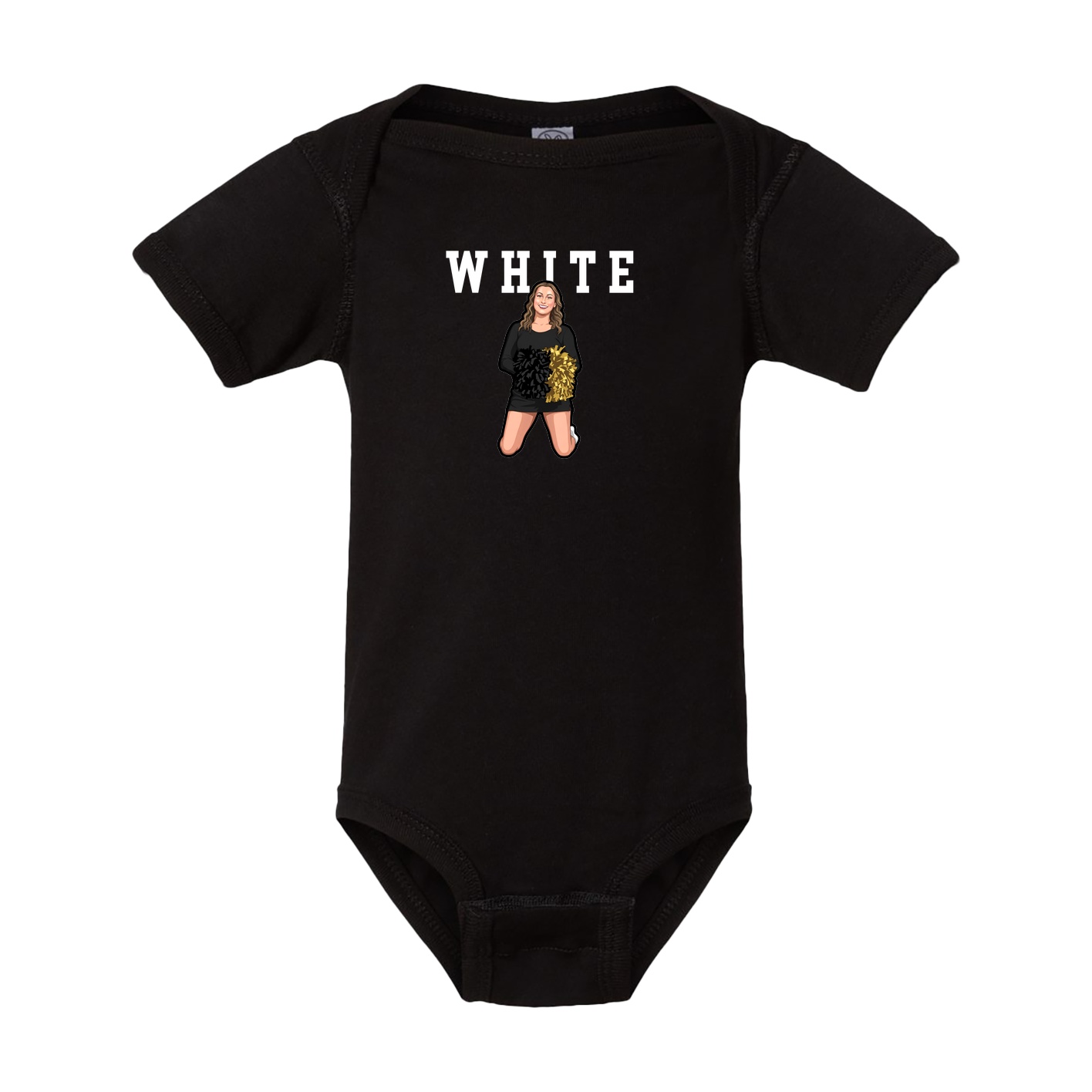 Baby Onesie — Shirsey in Black