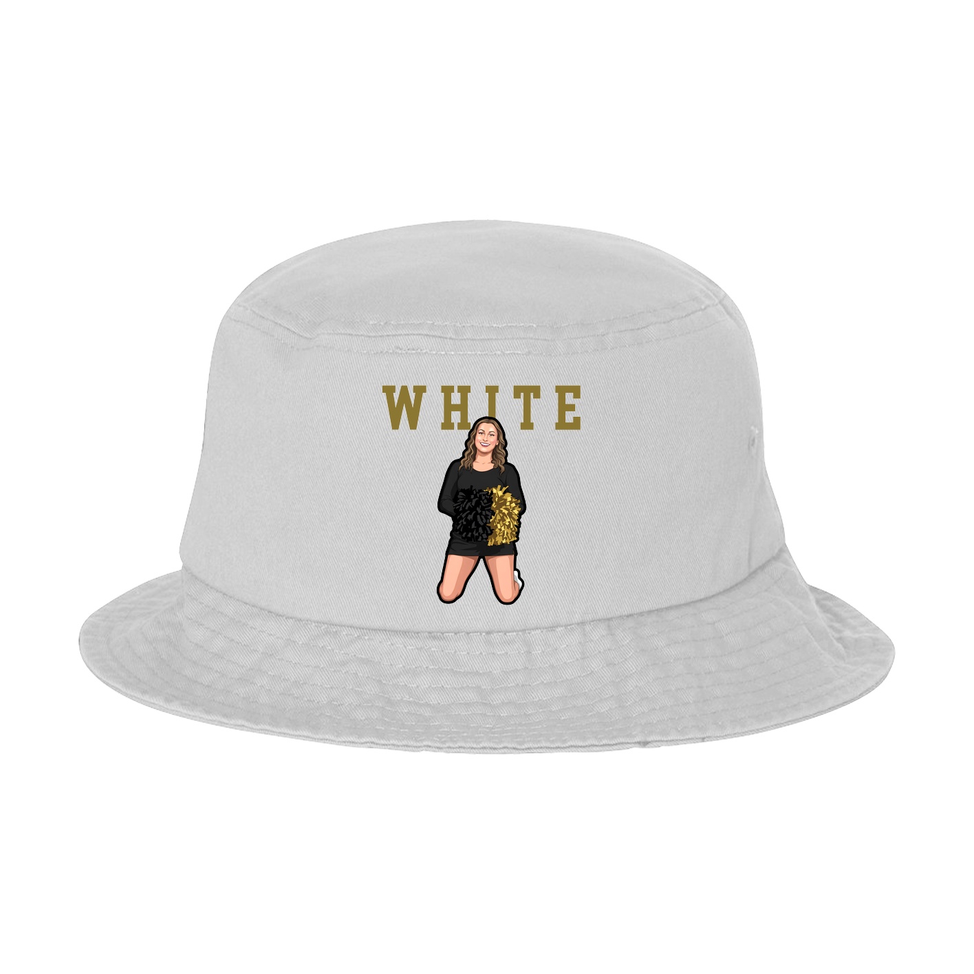 Bucket Cap — Shirsey in White