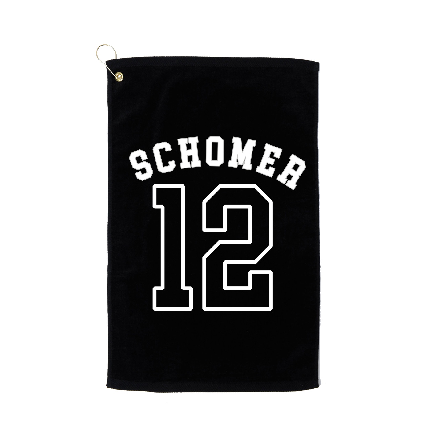 Golf Towel — Shirsey Arch in Black