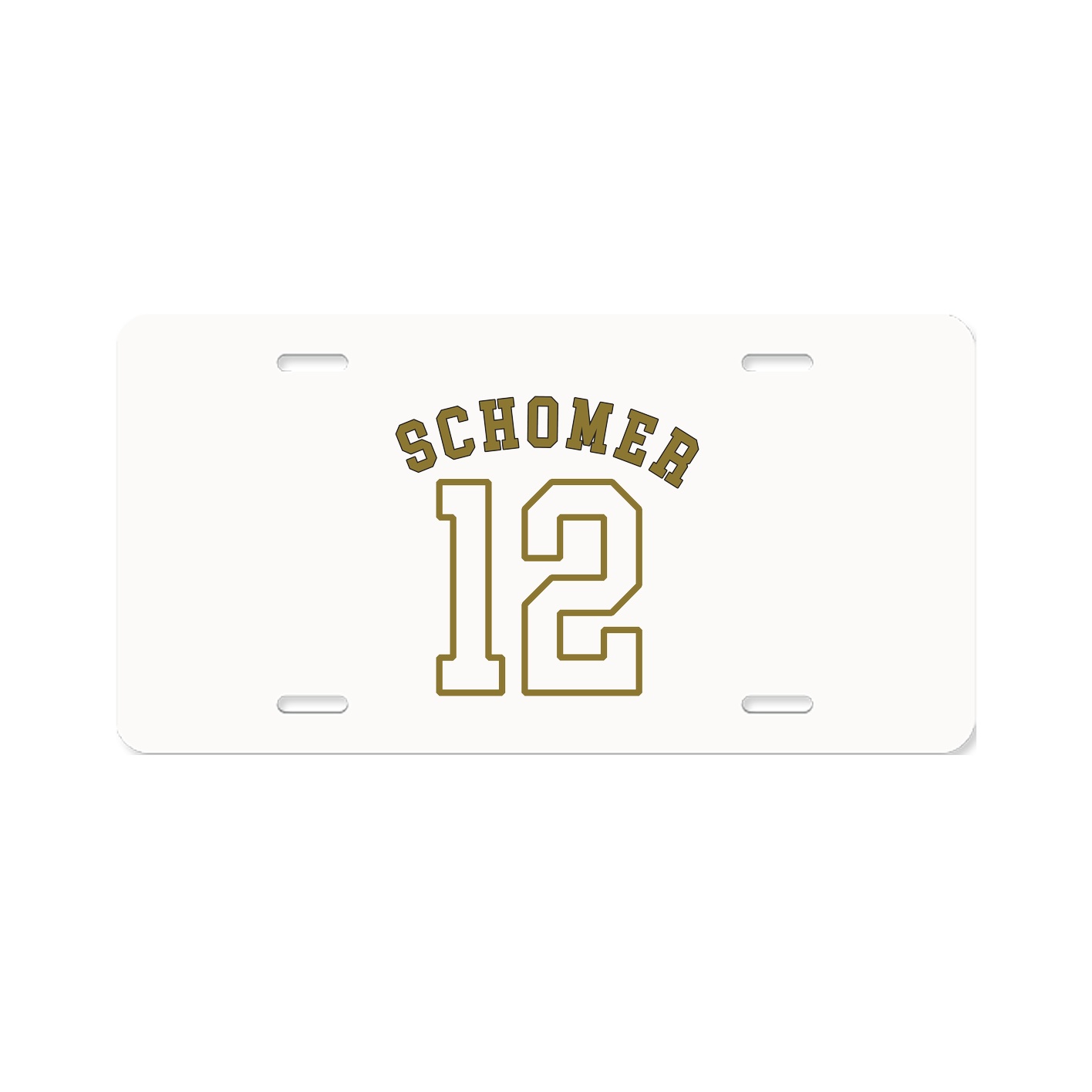 License Plate — Shirsey Arch in Classic