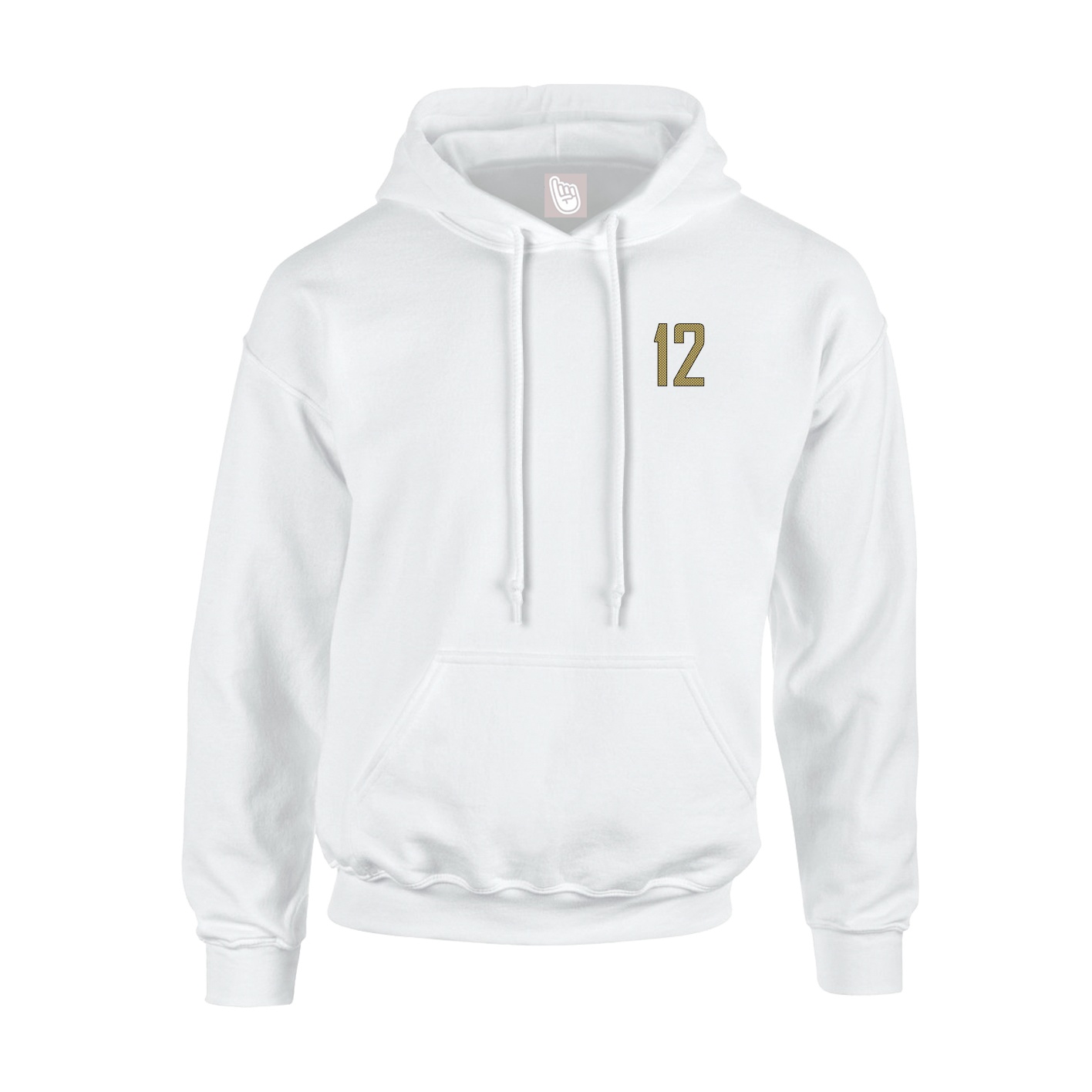 Youth Hoodie — Front Shirsy in White