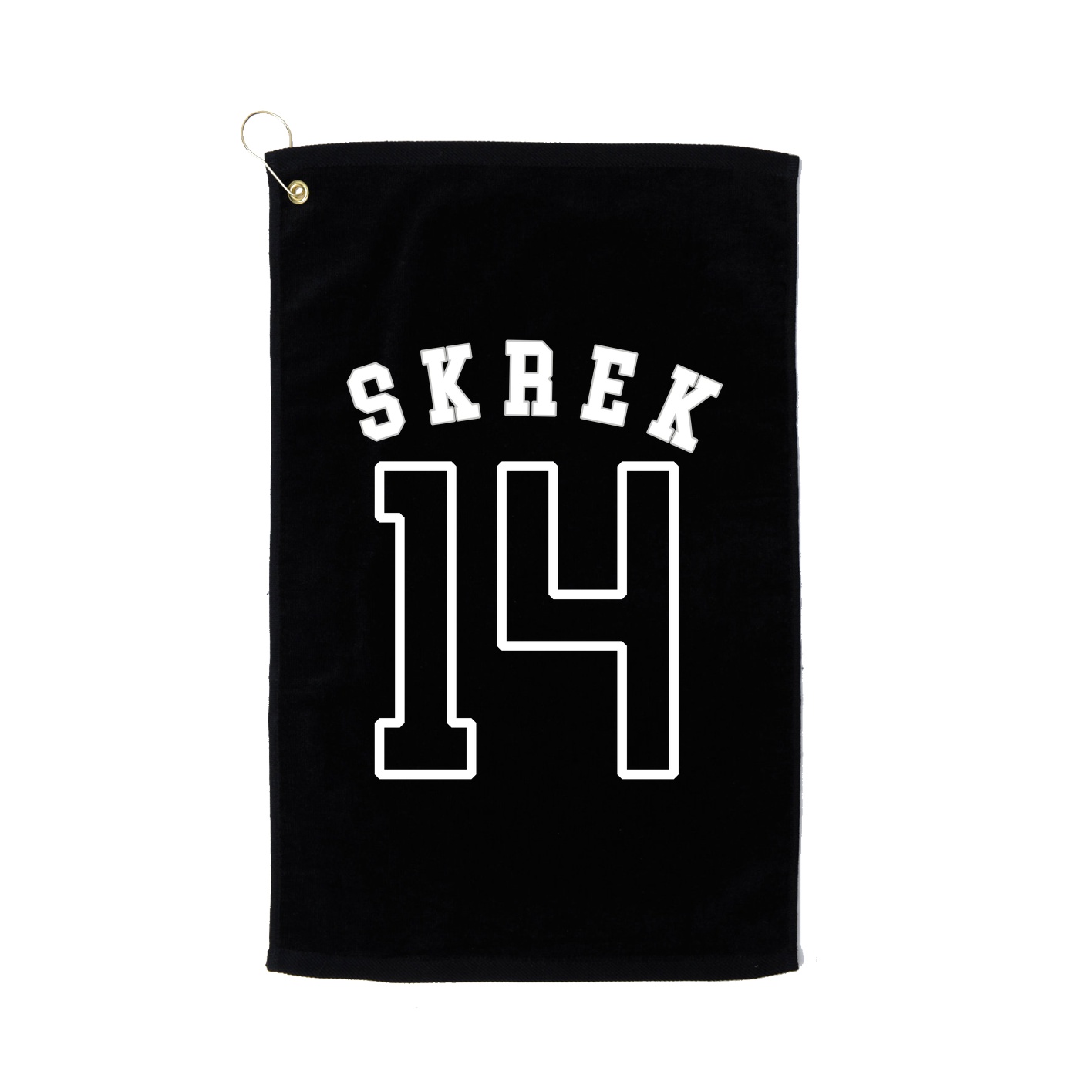 Golf Towel — Shirsey Arch in Black