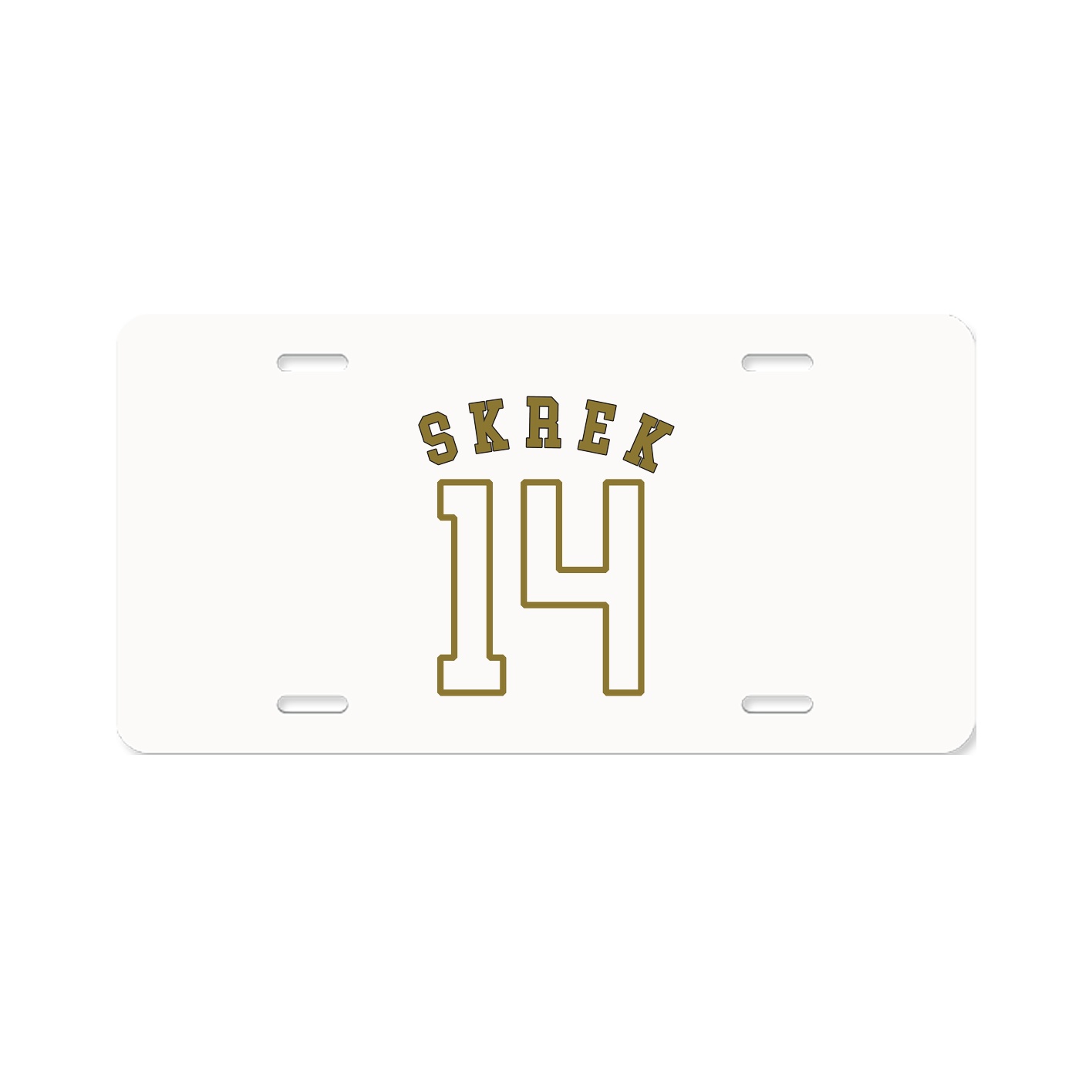 License Plate — Shirsey Arch in Classic