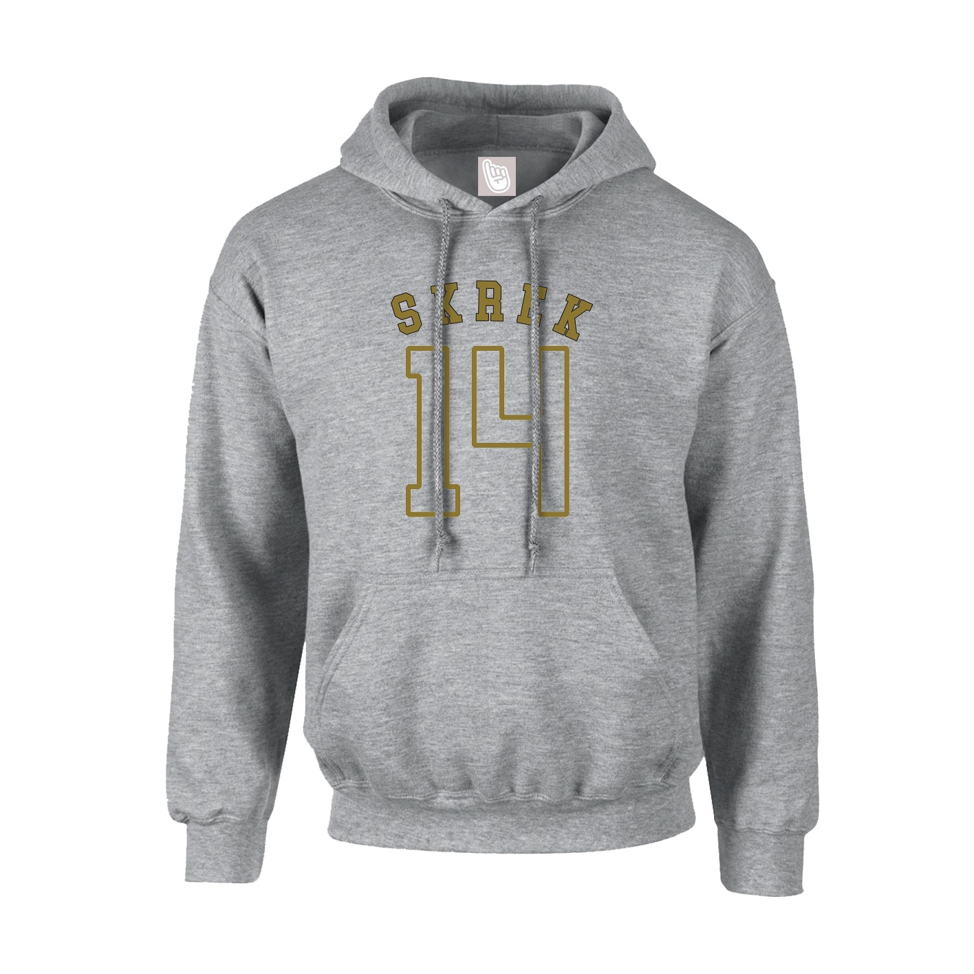 Youth Hoodie — Shirsey Arch in Grey