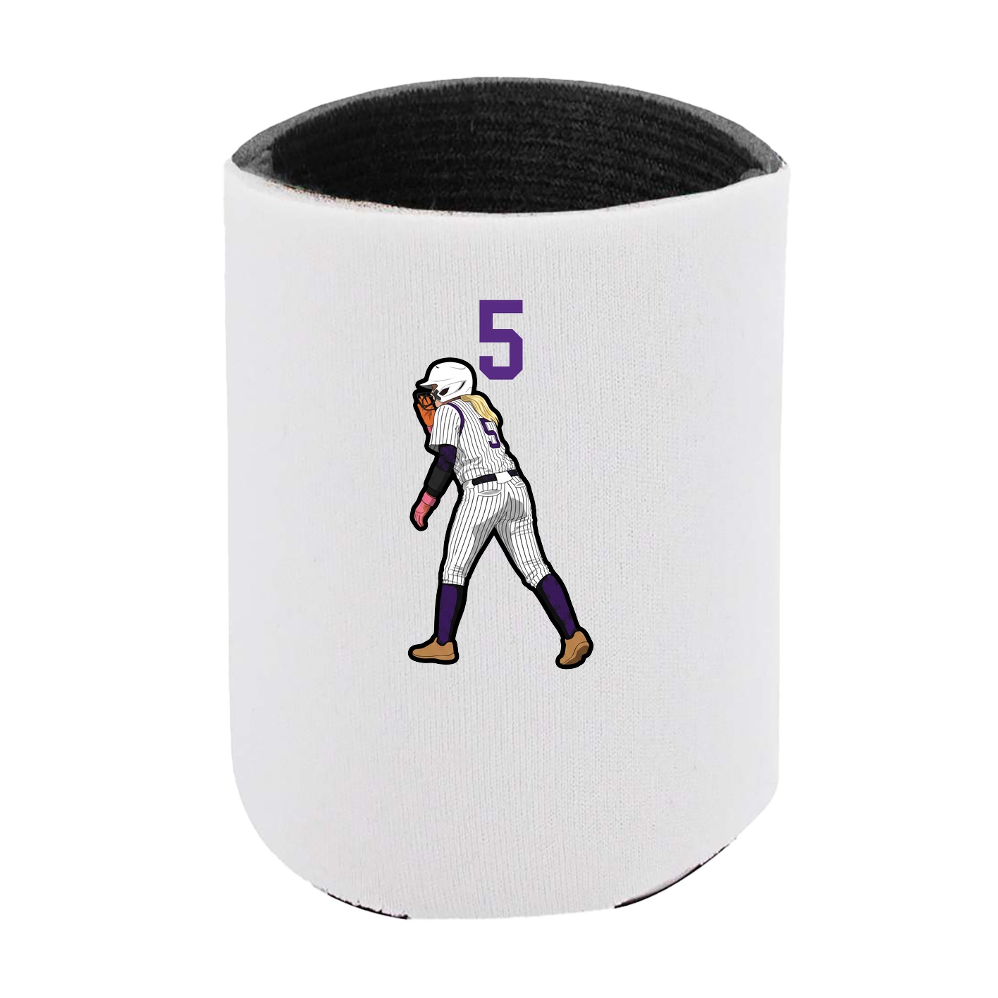 Can Holder — Number Top in White