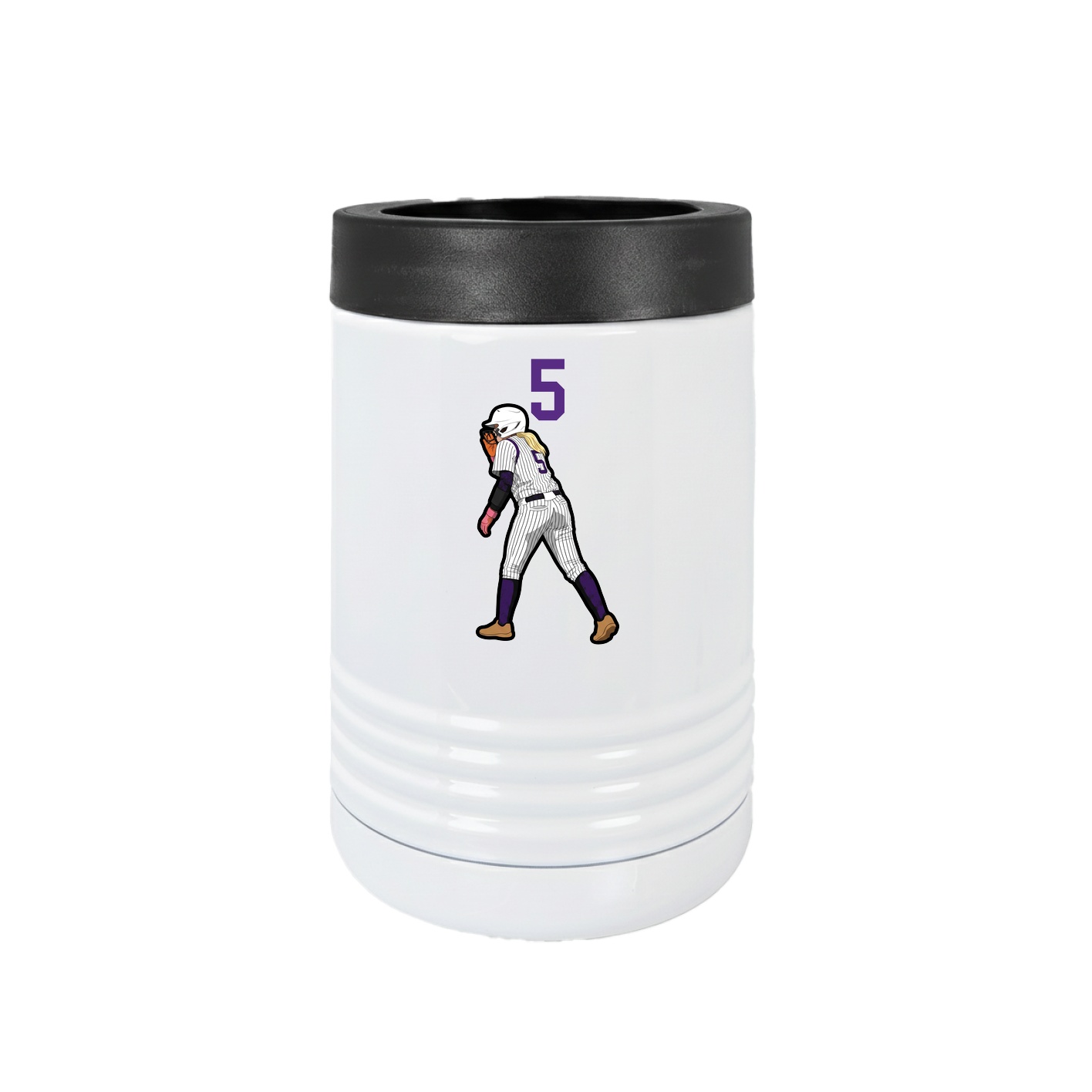 Beverage Holder — Number Top in White