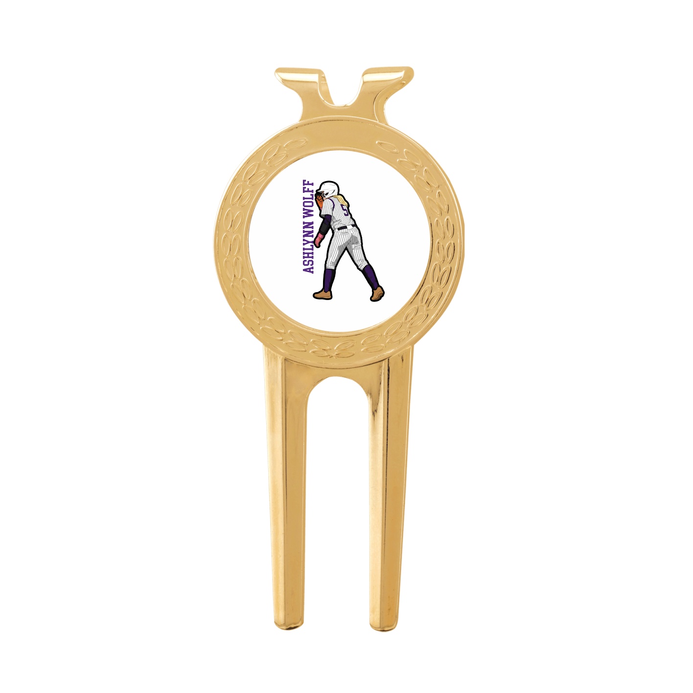 Divot Tool with Ball Marker — Name Vertical in Classic