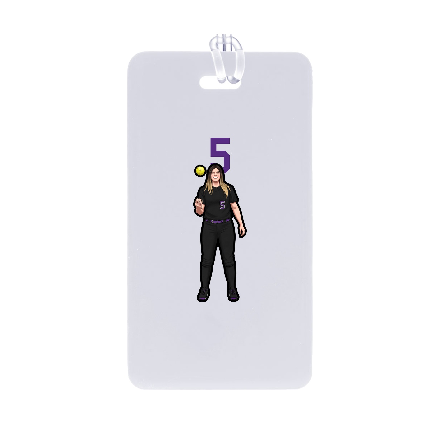 Bag Tag — Number Top in Classic