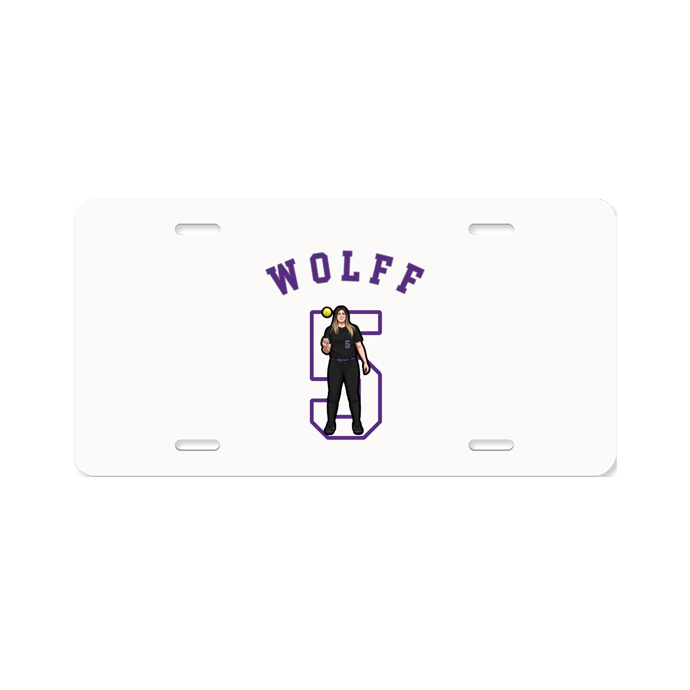 License Plate — Shirsey Arch in Classic