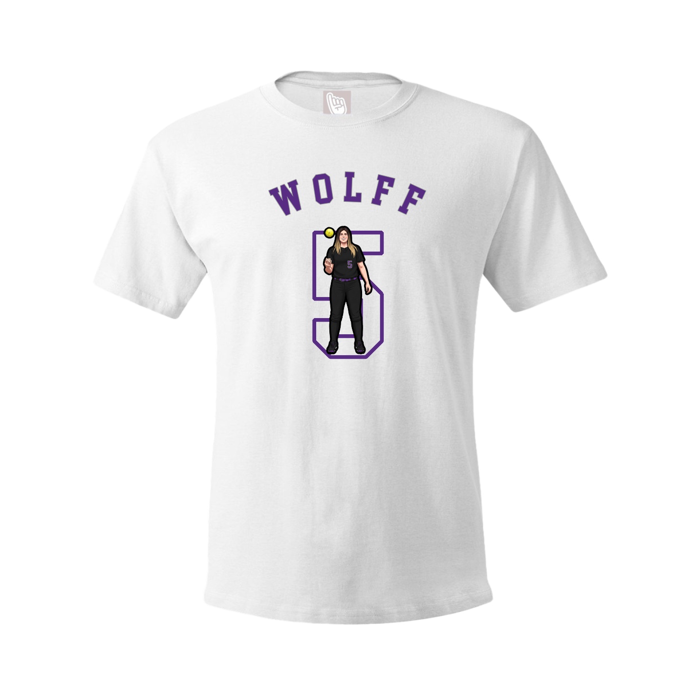 Youth Tee — Shirsey Arch in White