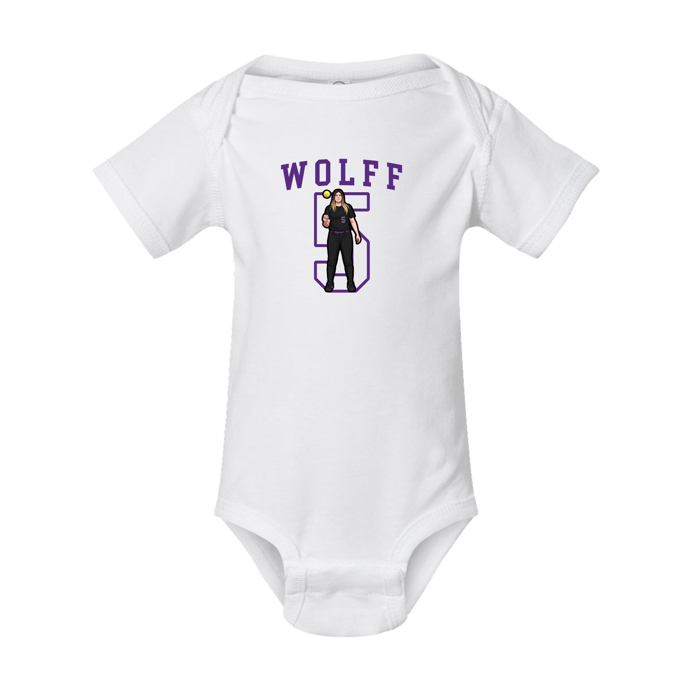 Baby Onesie — Shirsey in White
