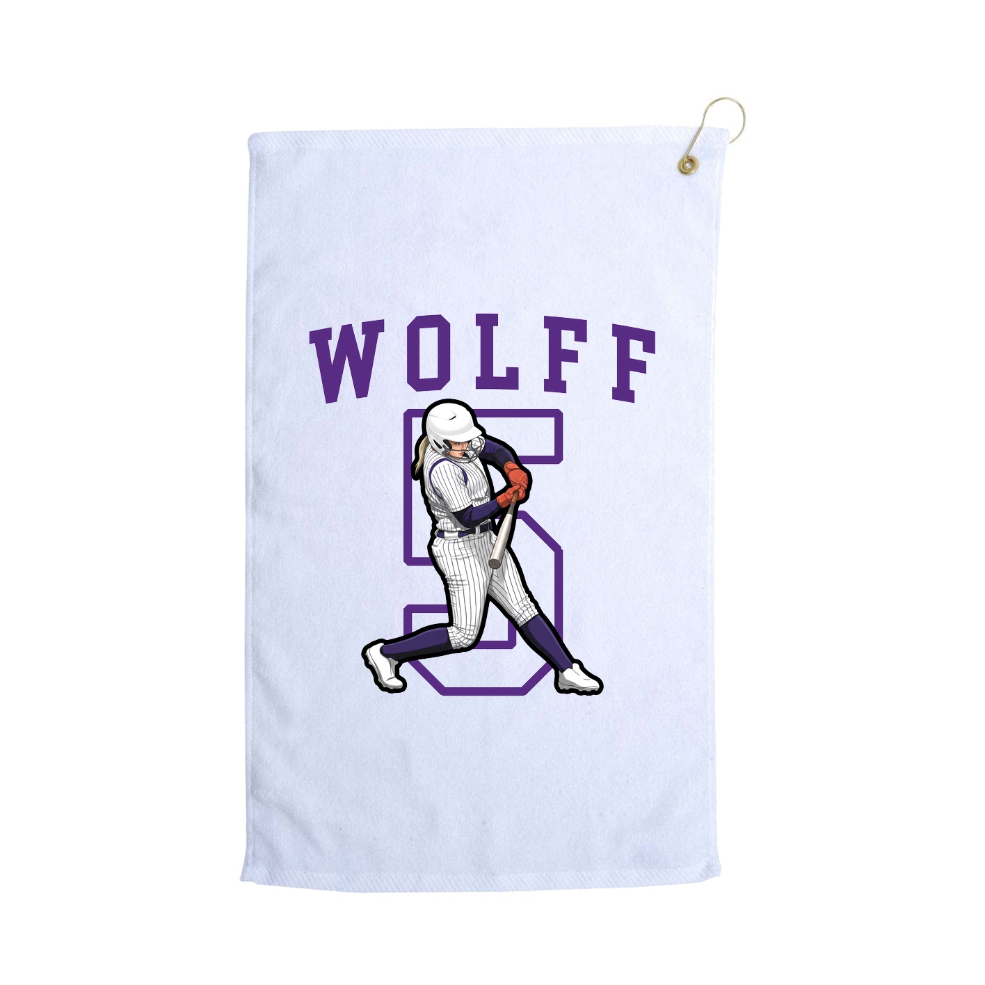 Golf Towel — Shirsey in White