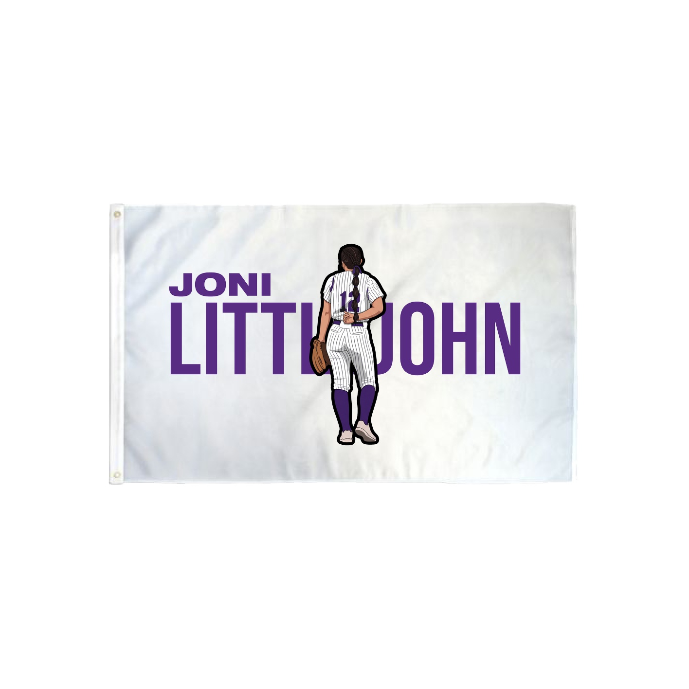 3x5 Flag — Player Name in Classic