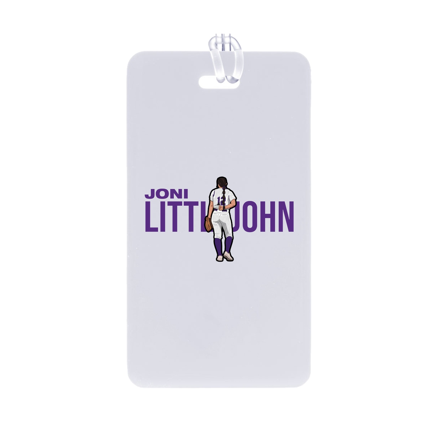 Bag Tag — Player Name in Classic