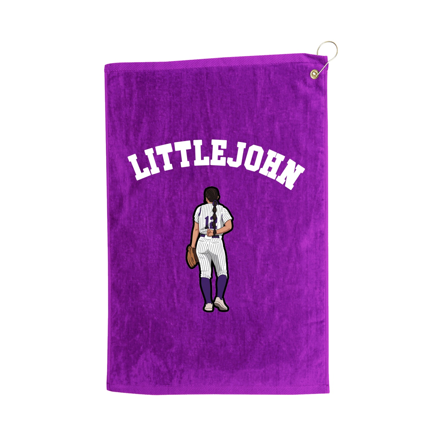 Golf Towel — Shirsey Arch in Purple