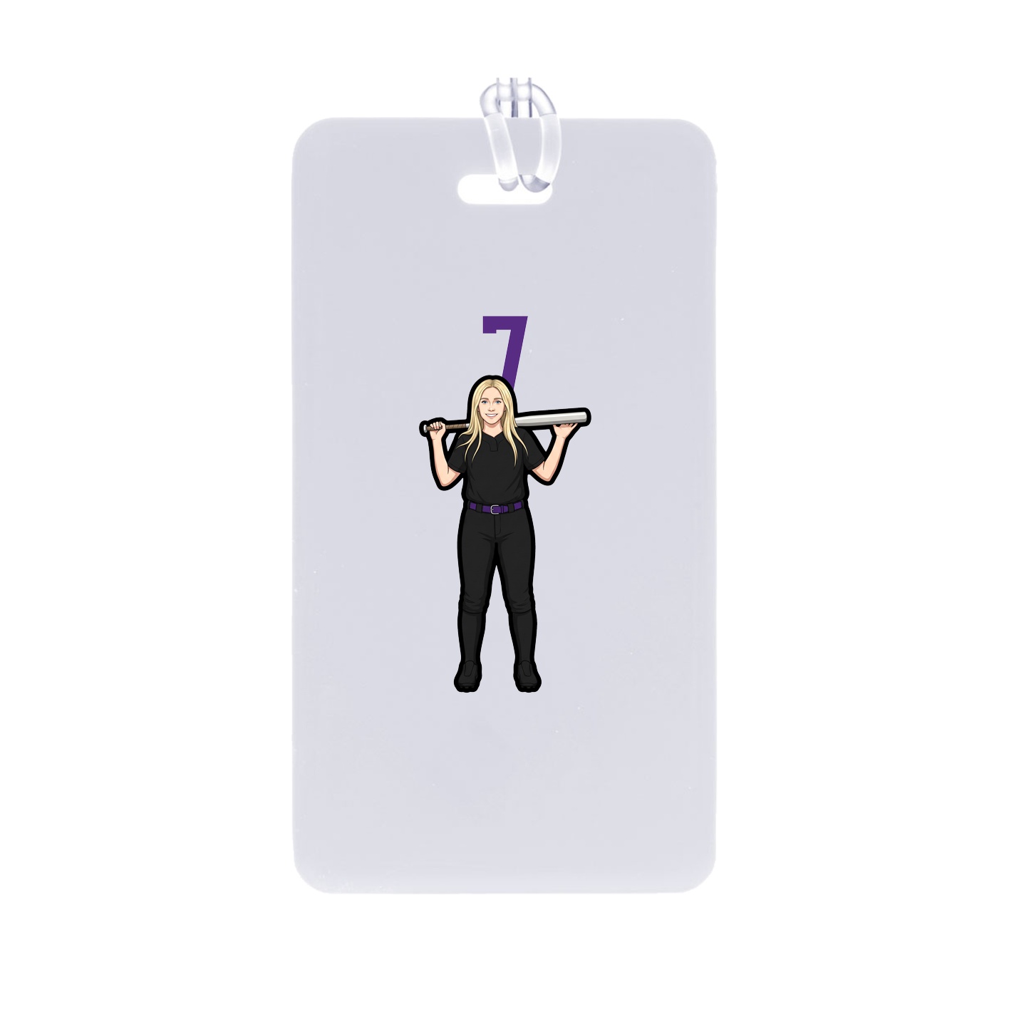 Bag Tag — Number Top in Classic