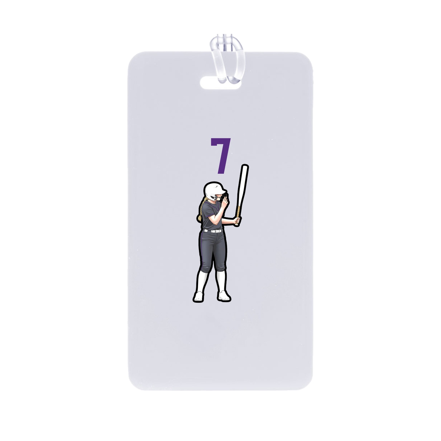Bag Tag — Number Top in Classic