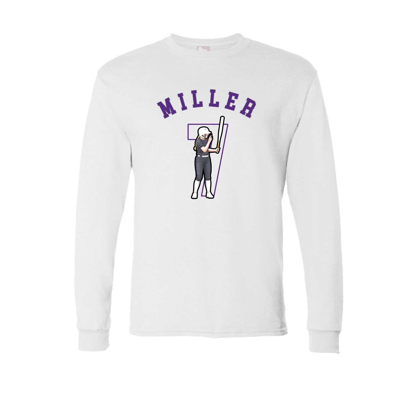 Long Sleeve Tee — Shirsey Arch in White