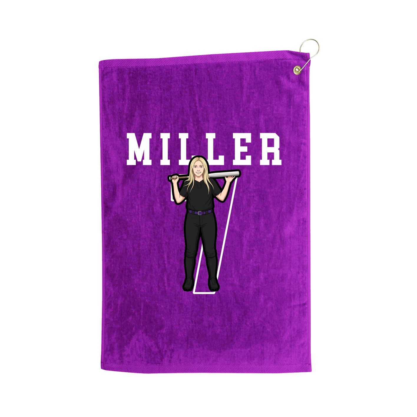 Golf Towel — Shirsey in Purple