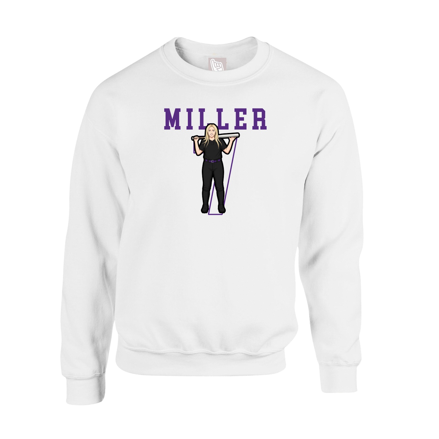 Fleece Crew — Shirsey in White
