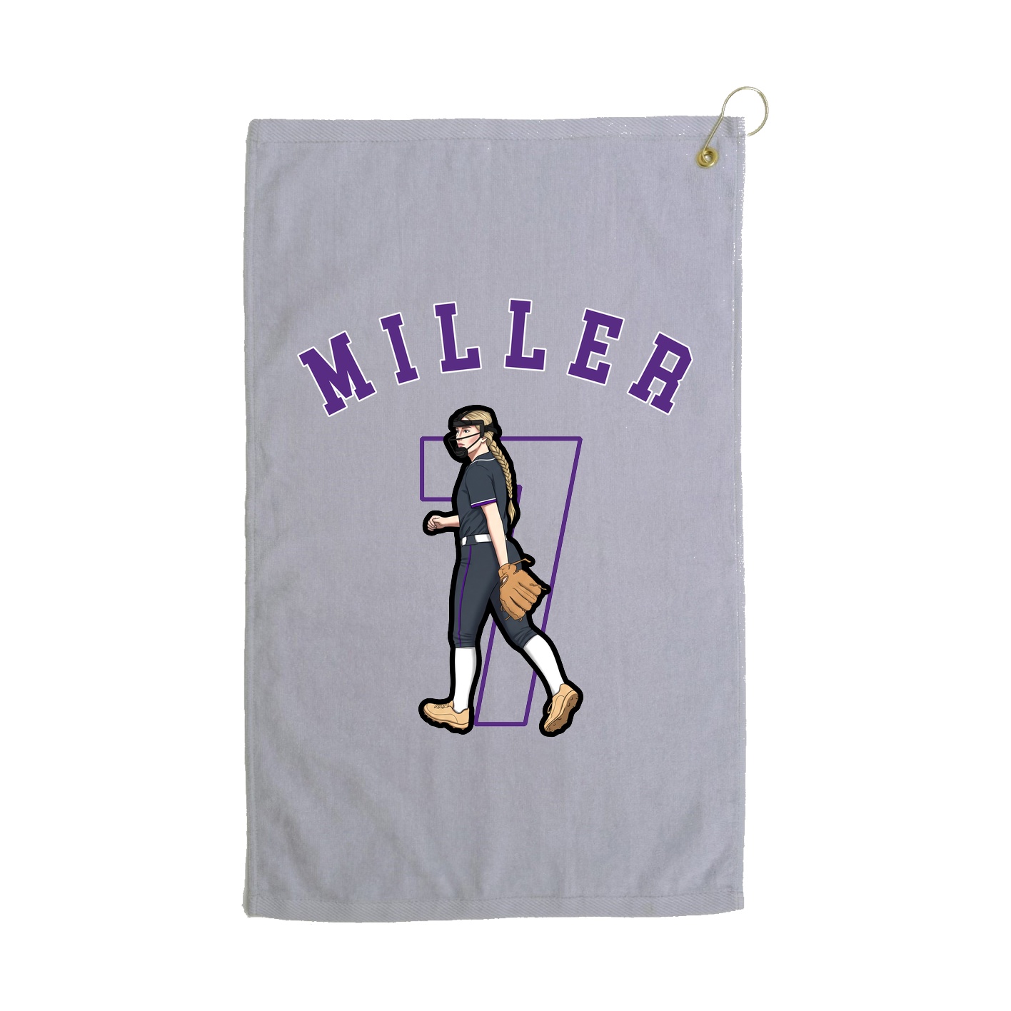 Golf Towel — Shirsey Arch in Grey