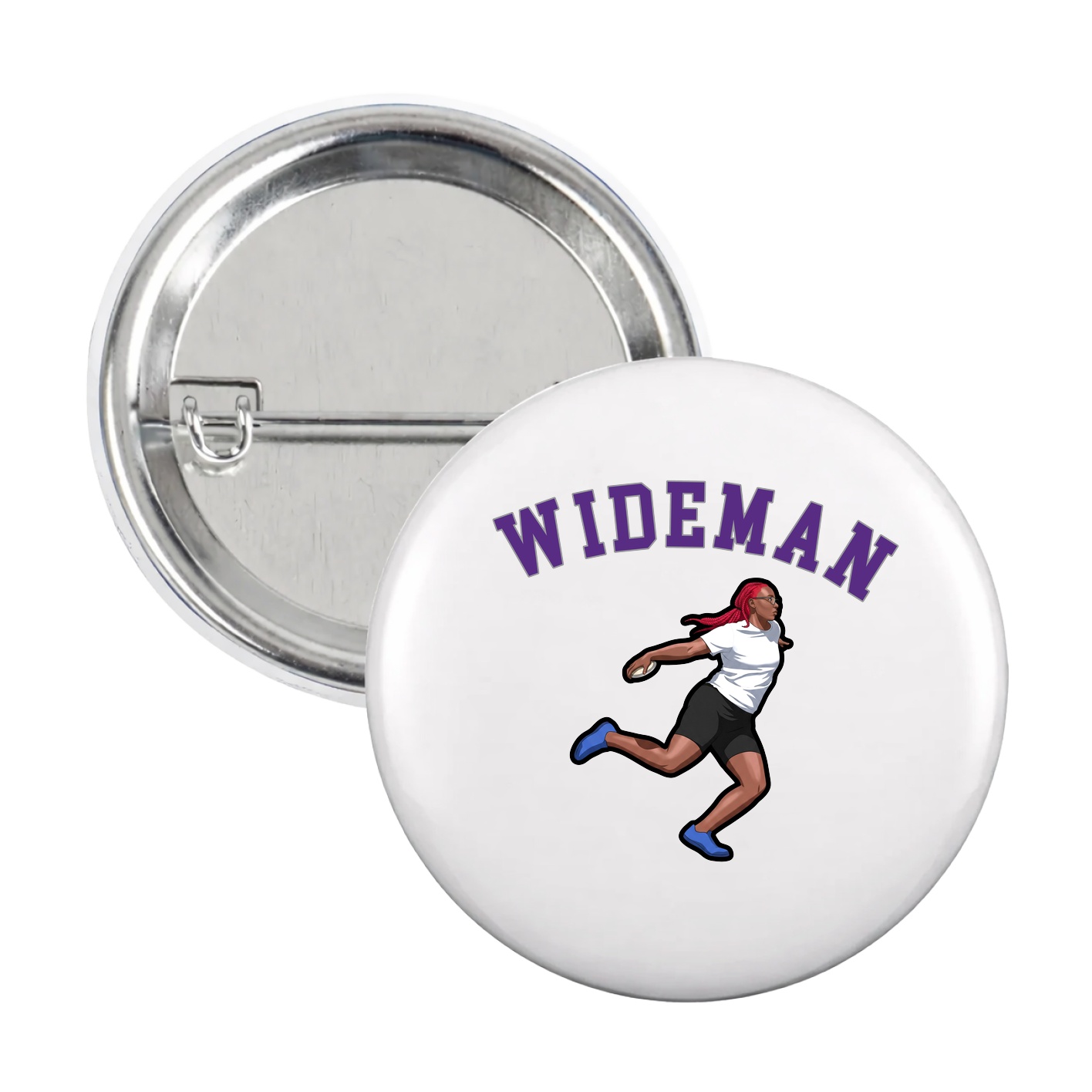 Game Day Button — Shirsey Arch in White