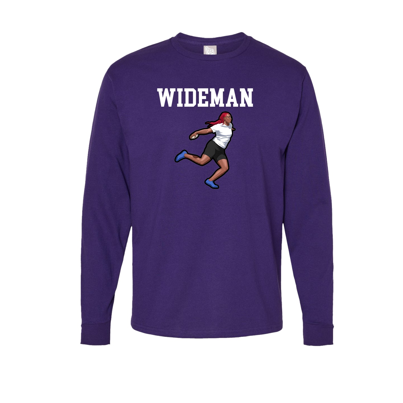 Long Sleeve Tee — Shirsey in Purple