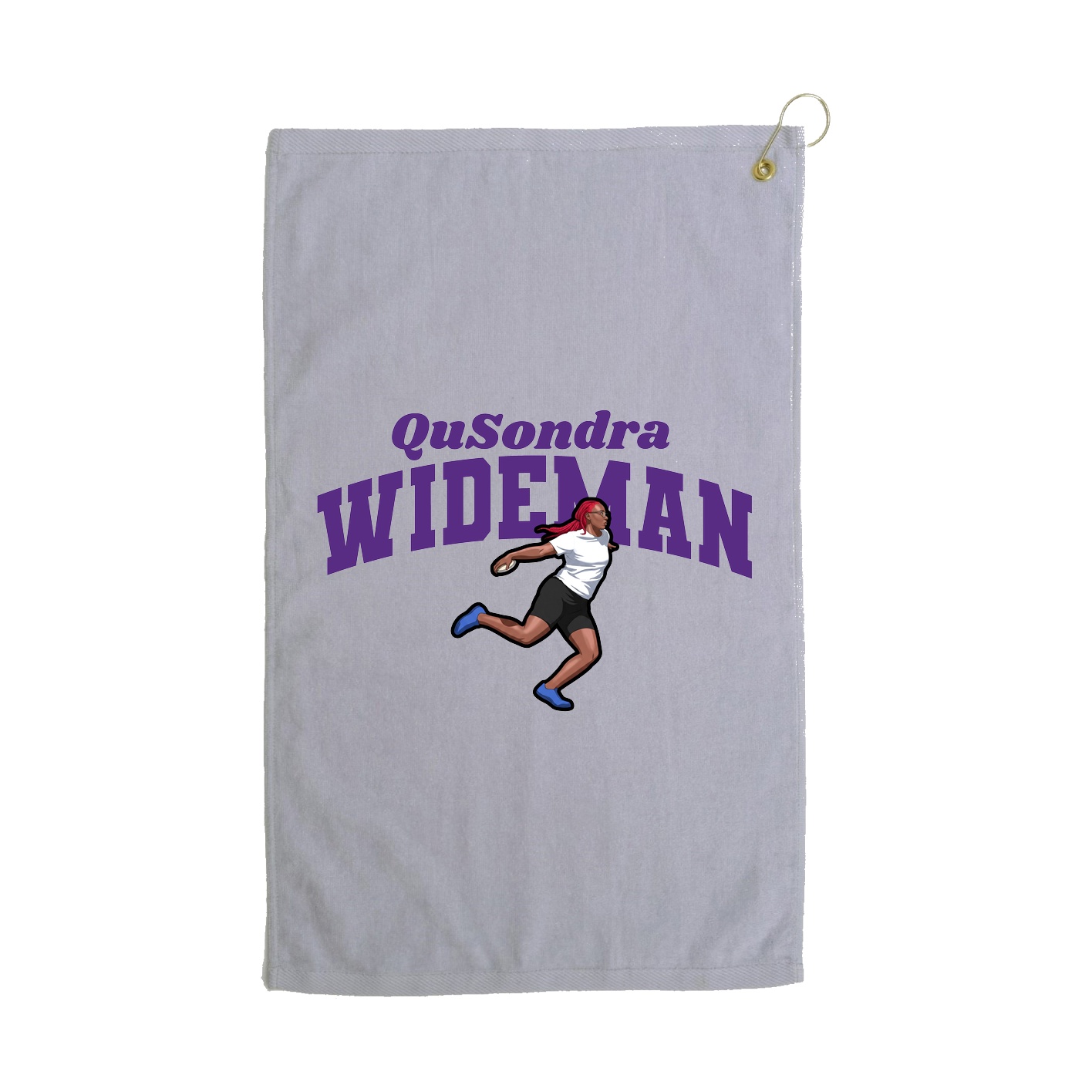 Golf Towel — Signature Arch in Grey
