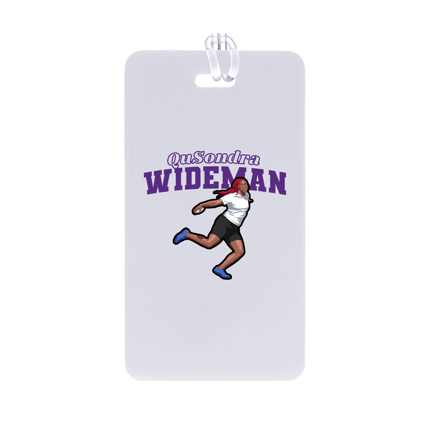 Bag Tag — Name Arch in Classic