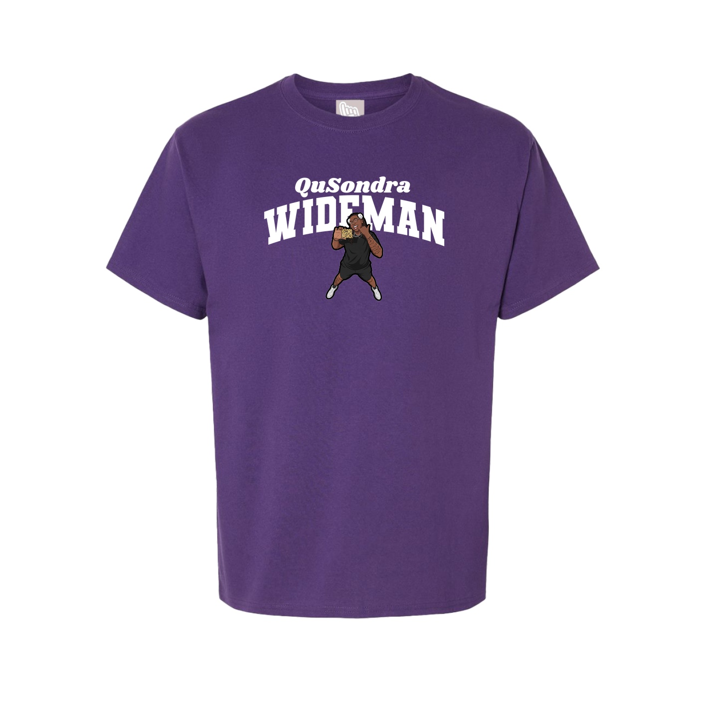 Tee — Signature Arch in Purple