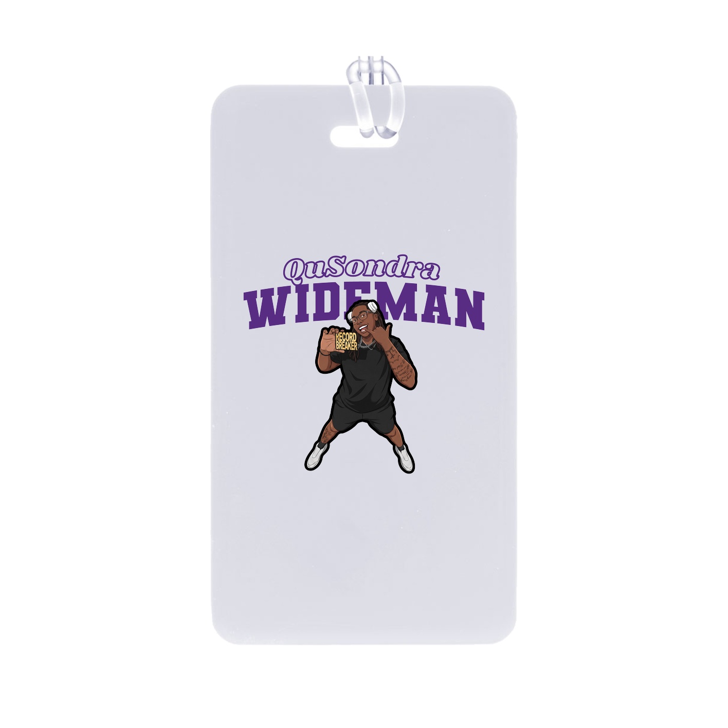 Bag Tag — Name Arch in Classic